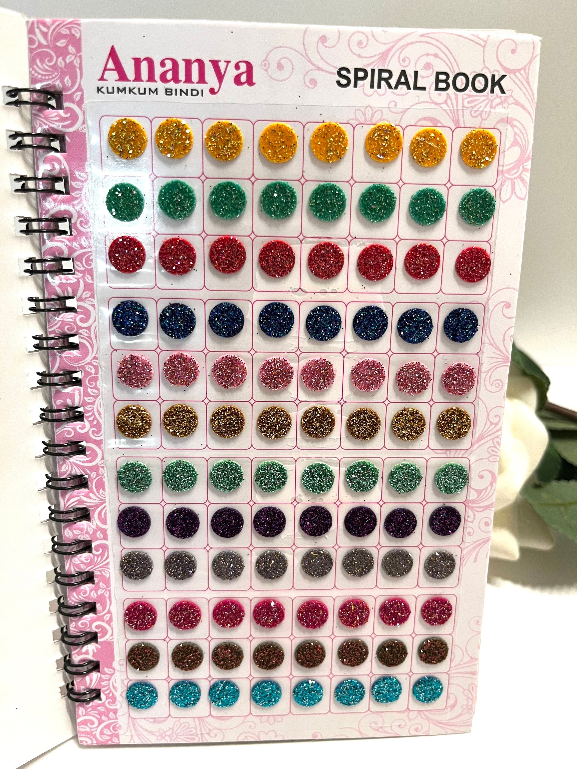 Indian Punjabi Bollywood traditional Fancy Bindi Packets Multicolour