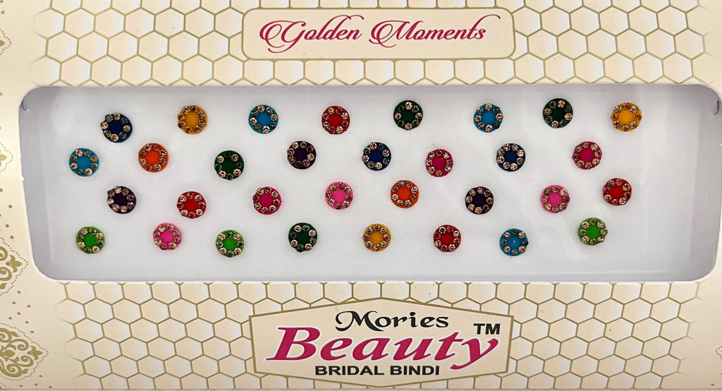 Indian Punjabi Bollywood traditional Fancy Bindi Packets Multicolour