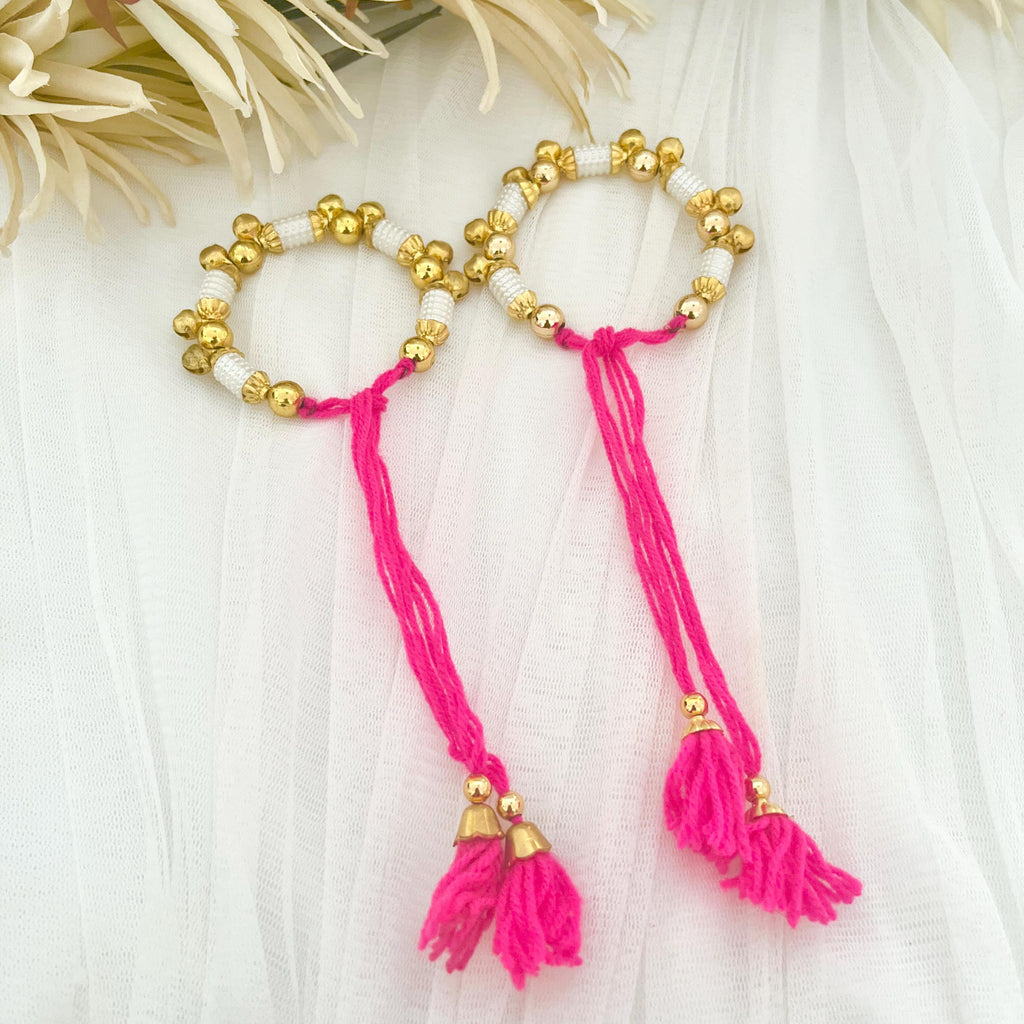 Bracelet Ganney & Atta Mauli Ball Indian Punjabi Wedding Maiyan Ceremony Haldi Ceremony Wedding Momento Favours Gift Fancy Gane Gaanas