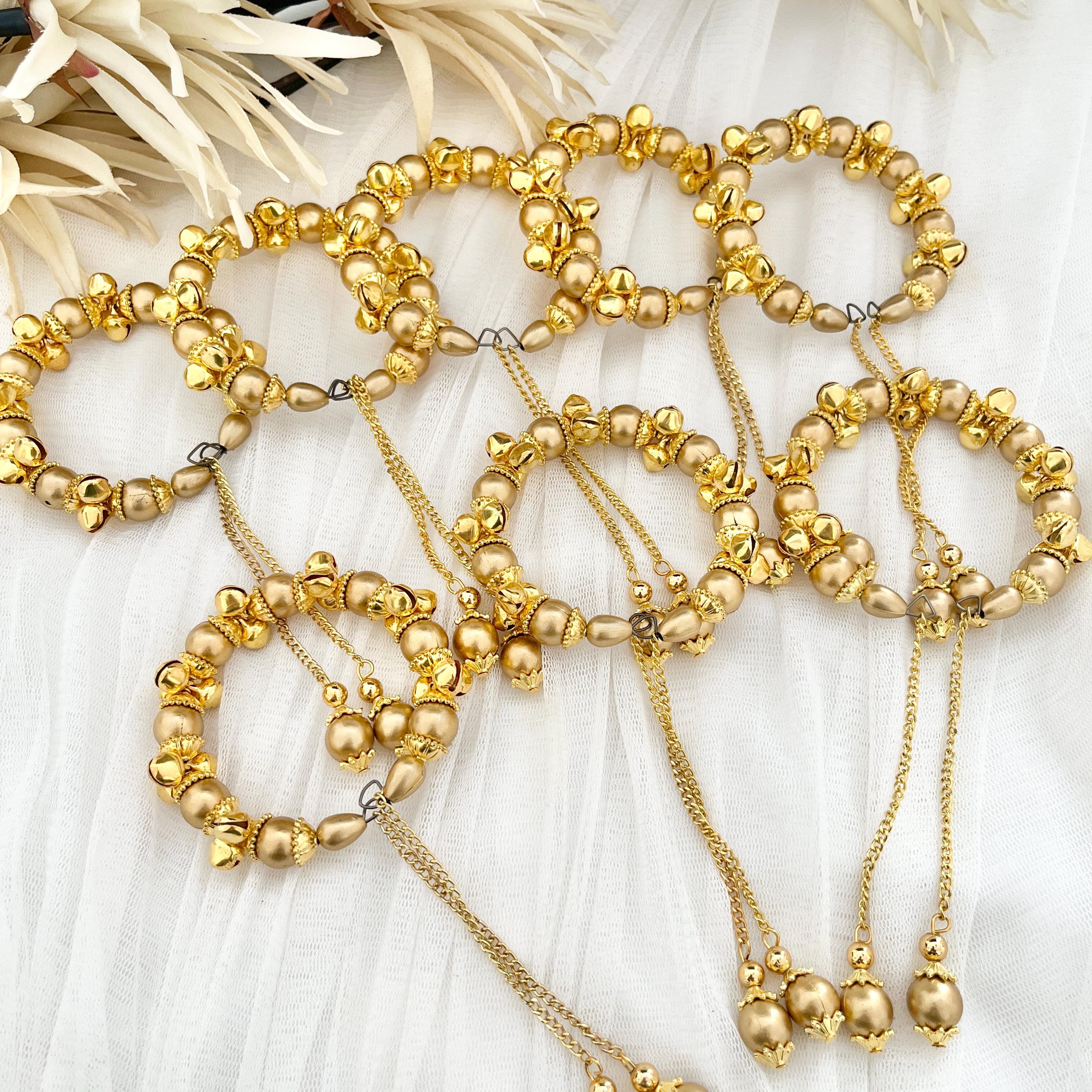 Bracelet Ganney & Atta Mauli Ball Indian Punjabi Wedding Maiyan Ceremony Haldi Ceremony Wedding Momento Favours Gift Fancy Gane Gaanas