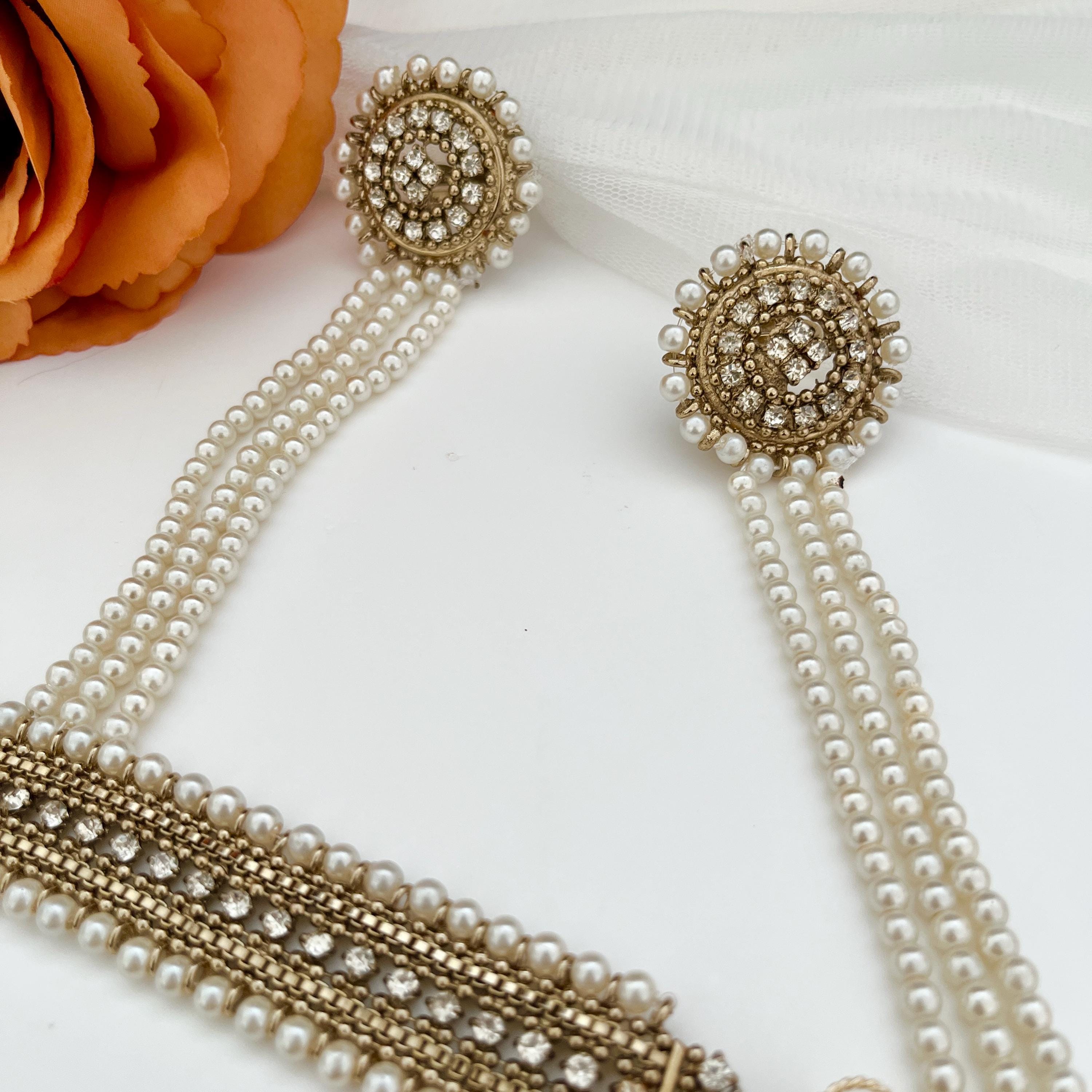 Hath Phool Jewellery, Hath Panja, Bridal Jewellery, Ring Bracelet, Indian Jewellery, indian Bridal Accessories