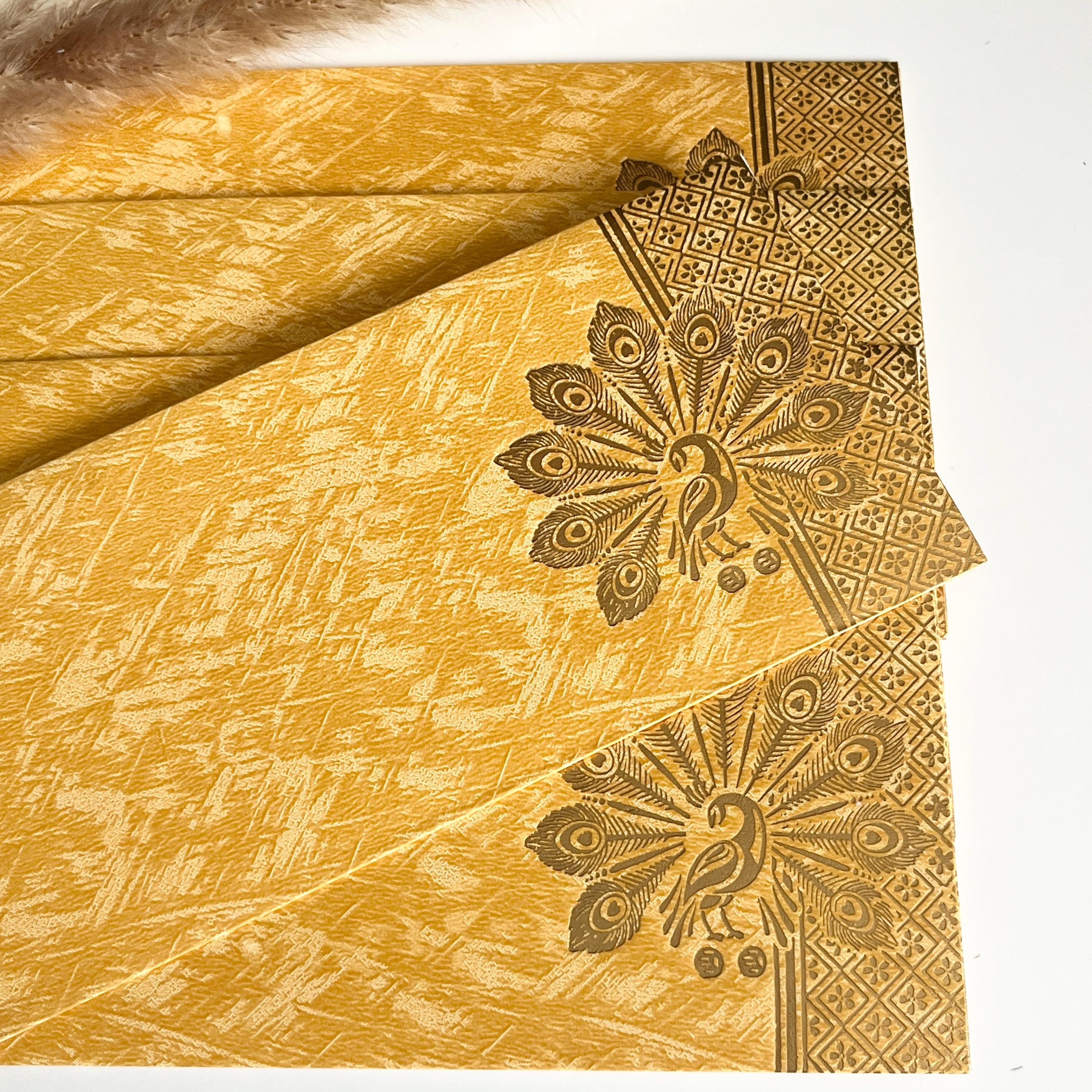 Money Envelopes/ Gift Cards/Gold Shagun Envelopes/ Money Wallets/ Gold Foil Cards/Wedding Invitations