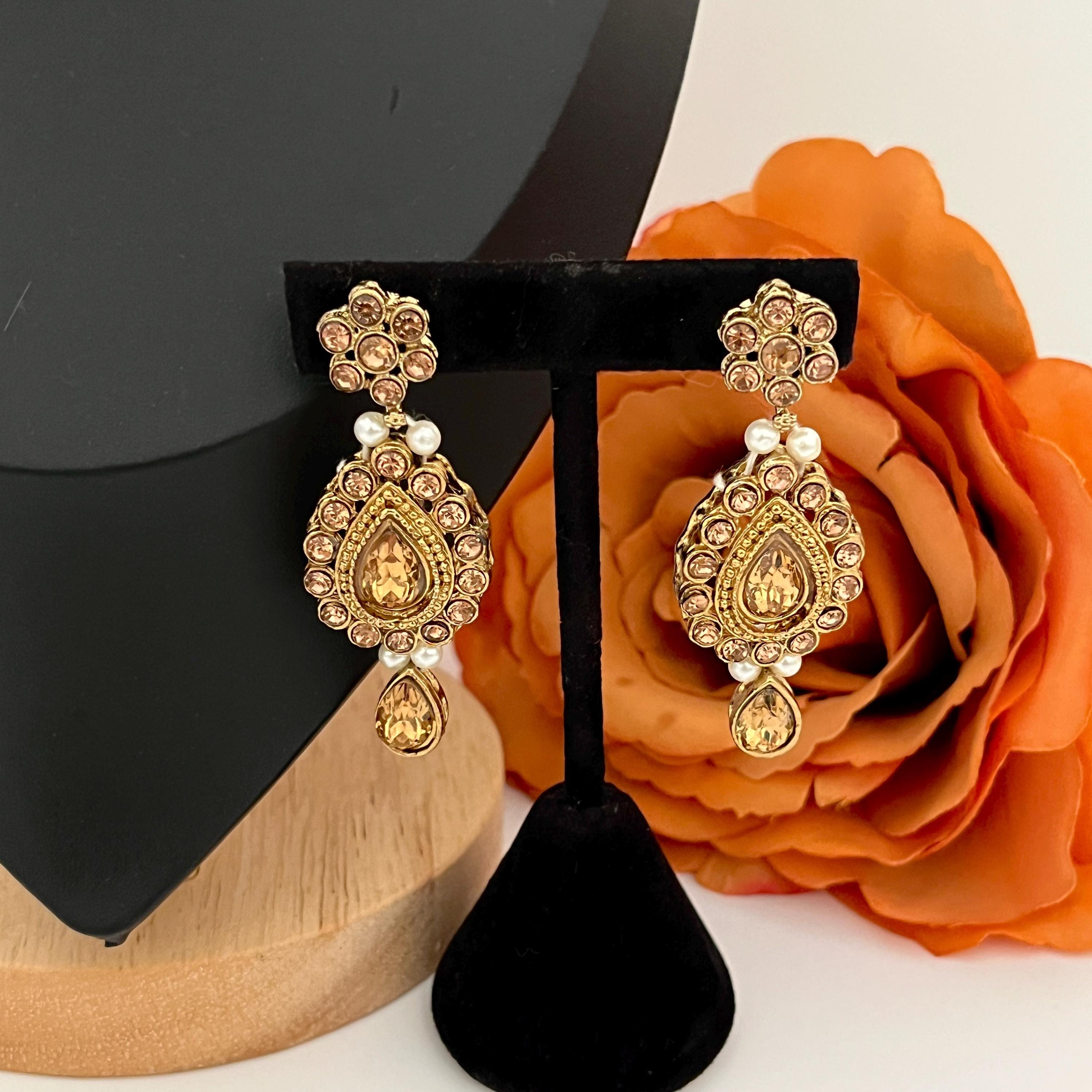 Indian Jewellery, Choker Polki Necklace, Indian Bridal Sets, Pakistani Jewellery, Bollywood, Reverse AD Jewellery