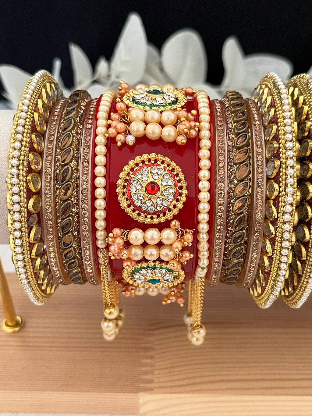 Traditional Indian Bangles | Wedding Chura | Rajasthani Chura | Royal Wedding Bangles | Punjabi Chura | Kundan Bridal Chura | Chura Bangles
