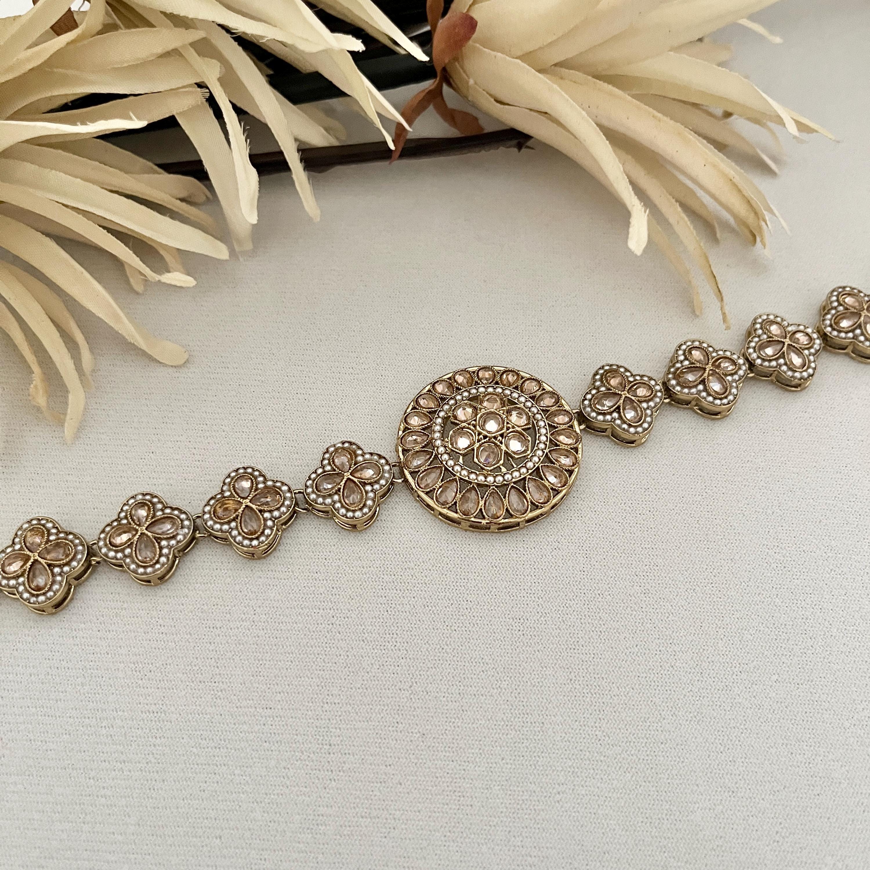 Mathapatti/Sheeshphool/Polki Kundan/Fine Kundan/High Quality/Bridal Jewelry/Bollywood/Shish Patti/Indian Bridal Jewelry/Pakistani Bridal