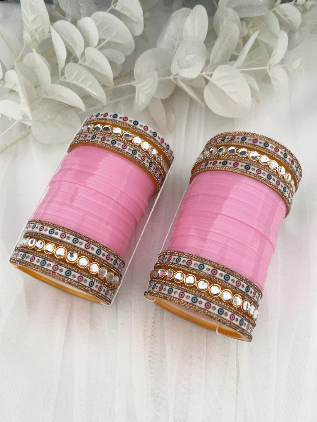Kundan Wedding Chura: Traditional Indian Bridal Bangles