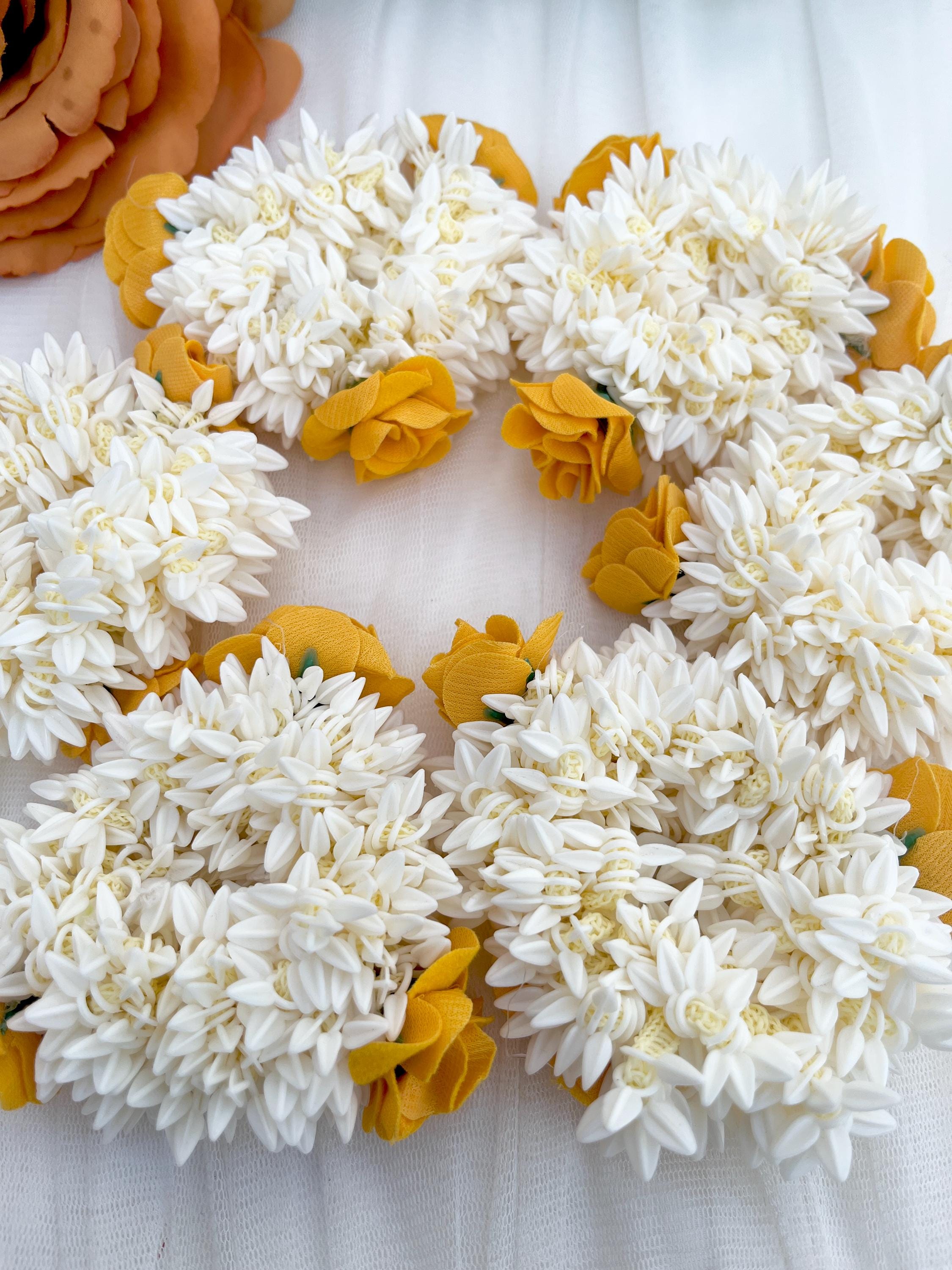 Jasmine Scented Floral Hair Tie/Gajra/Mogra