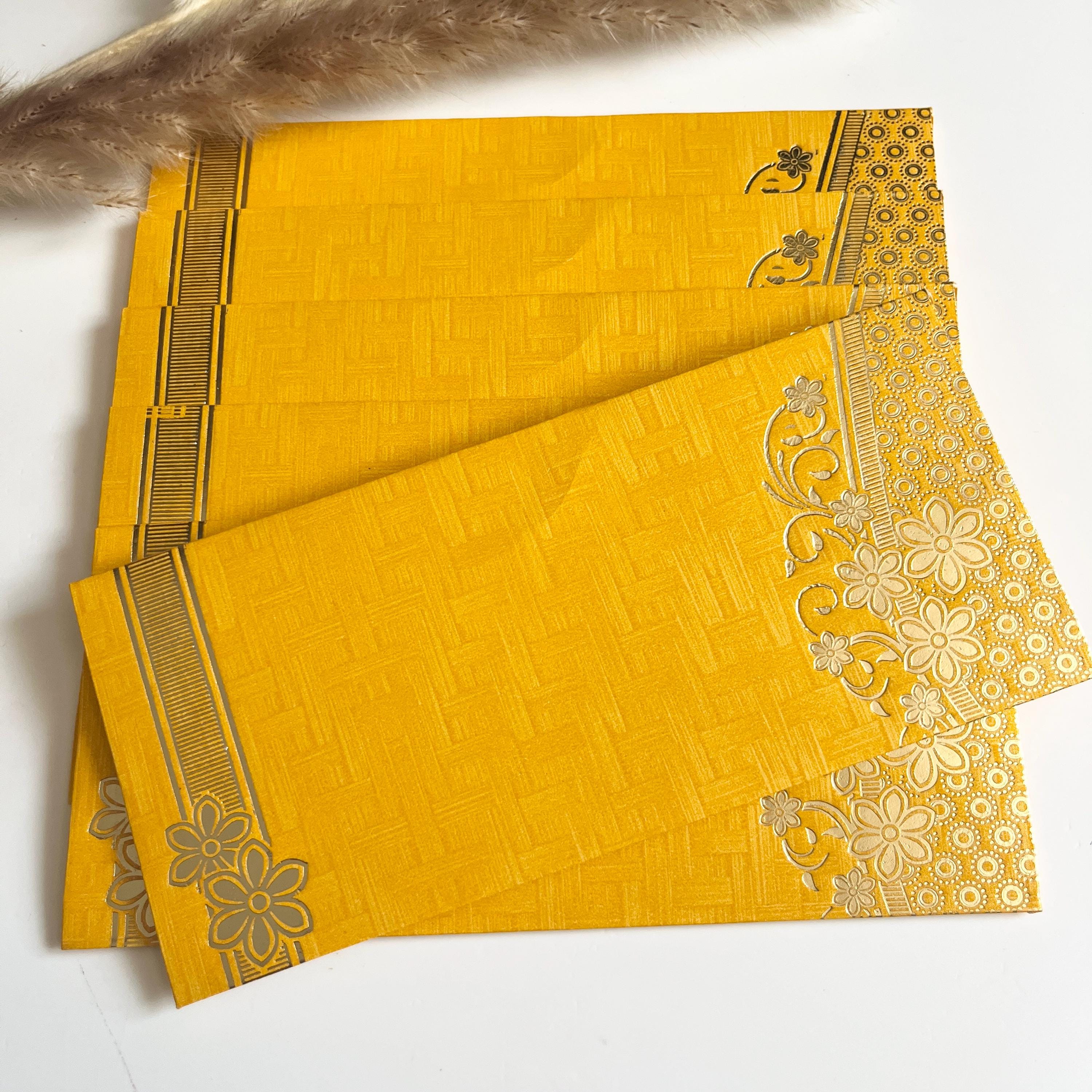 Money Envelopes/ Gift Cards/ Gold Shagun Envelopes/ Money Wallets/ Gold Foil Cards