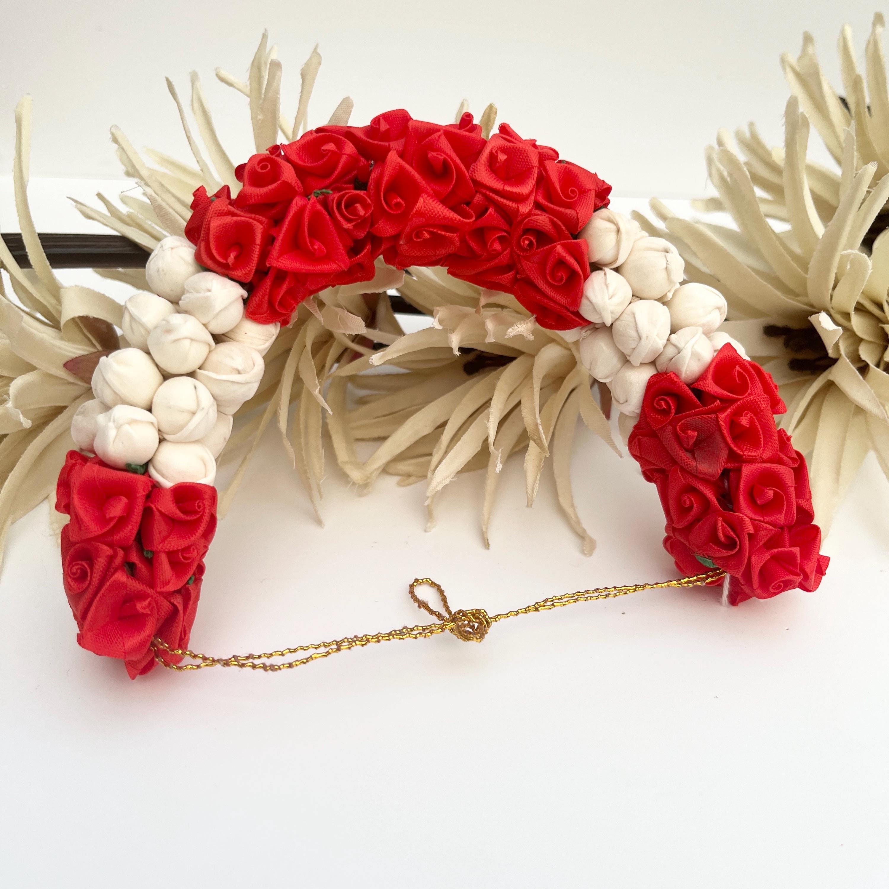 Reusable Gajra Hair Tiara: Foam Fabric Dance Hair Accessory