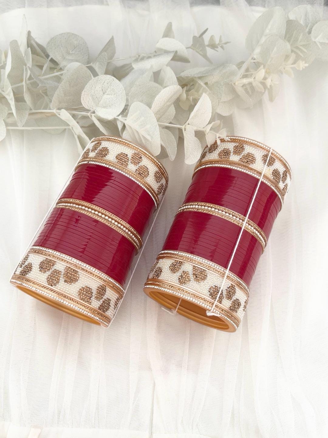 Kundan Bridal Chura: Traditional Indian Wedding Bangles