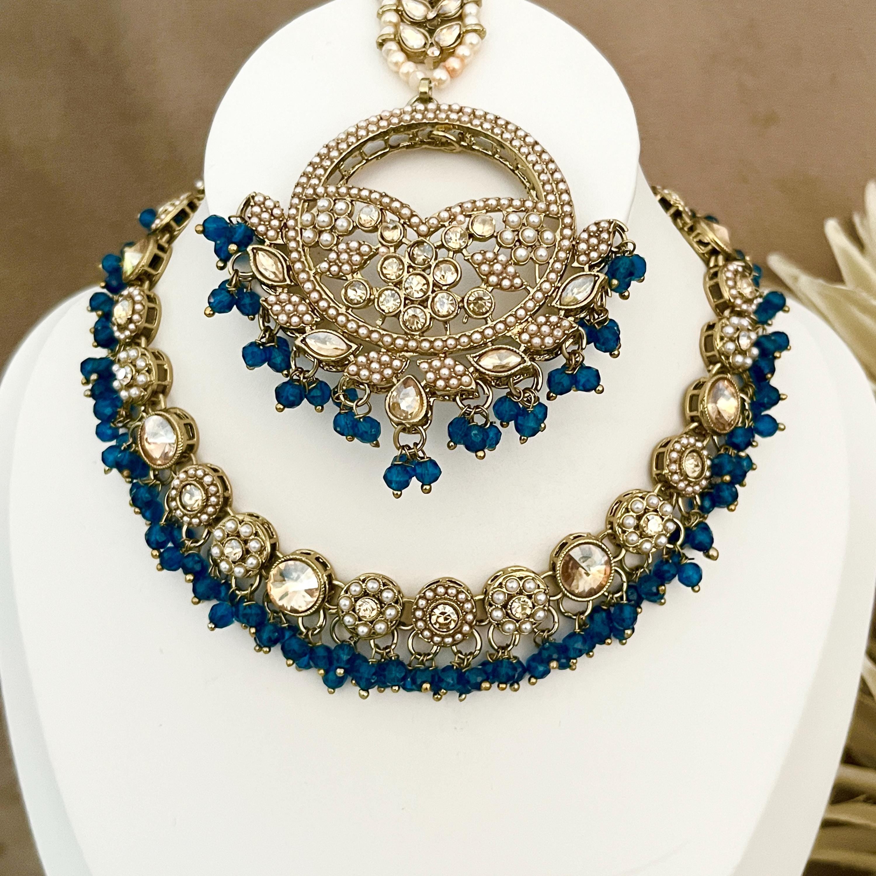 Indian Jewellery, Choker Polki Necklace, Indian Bridal Sets, Pakistani Jewellery, Bollywood