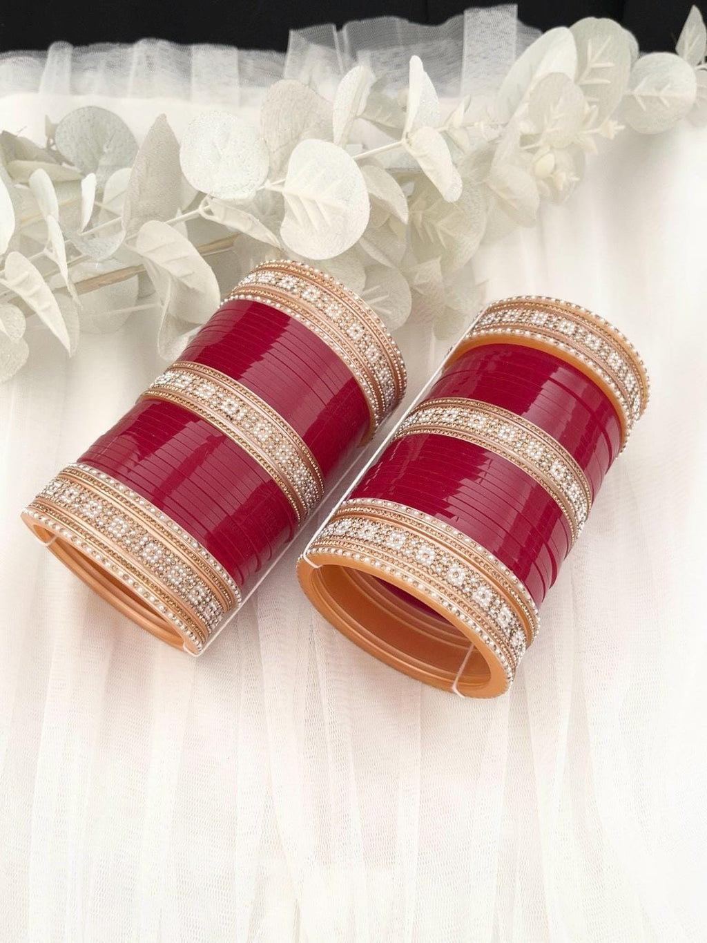 Kundan Bridal Chura: Traditional Indian Wedding Bangles