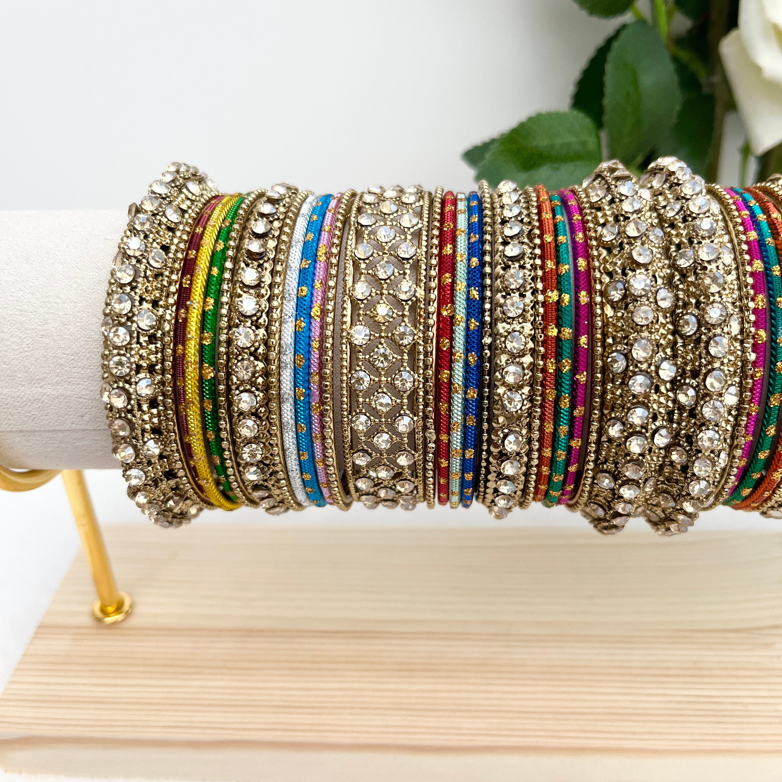New Indian Pakistani Punjabi  Kangan Bangles Churi Multicolour