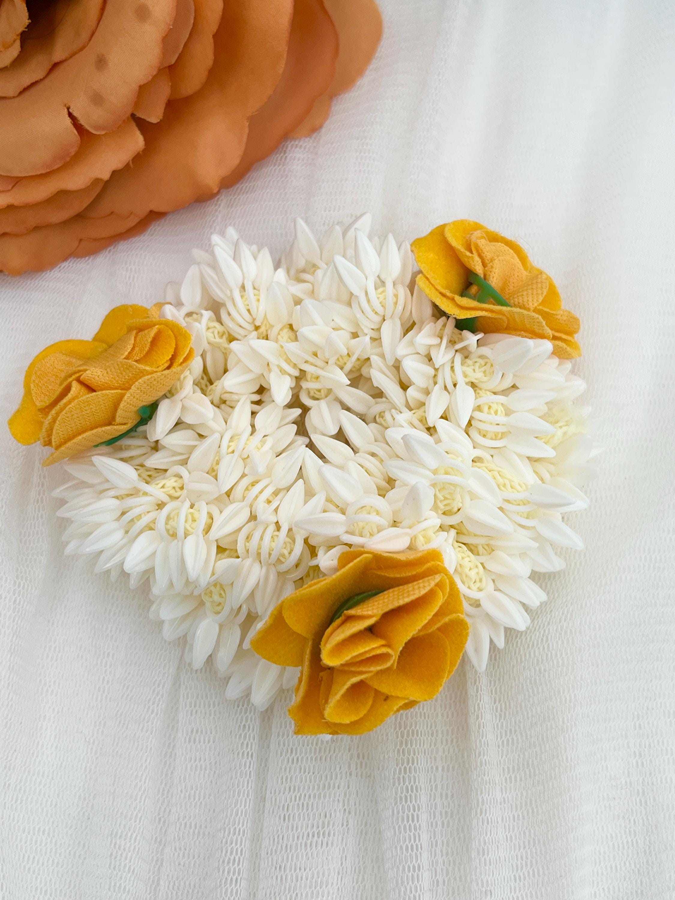 Jasmine Scented Floral Hair Tie/Gajra/Mogra