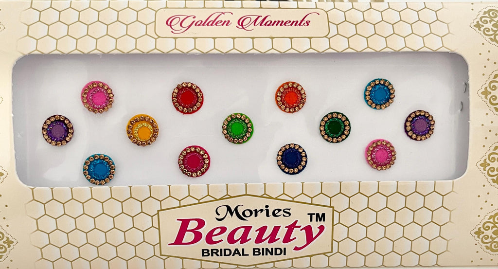 Indian Punjabi Bollywood traditional Fancy Bindi Packets Multicolour