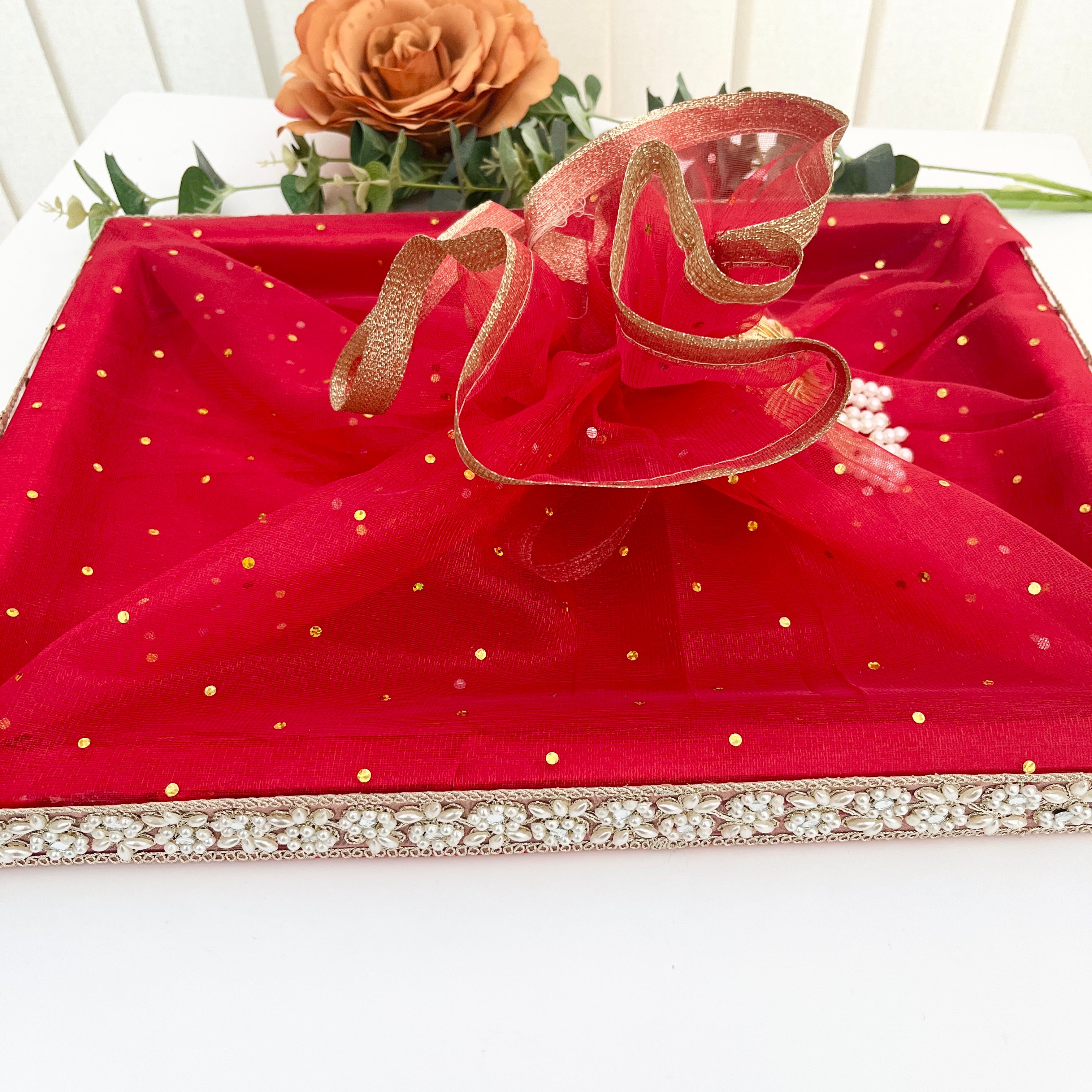Netted gift hamper for Gifting wedding supplies