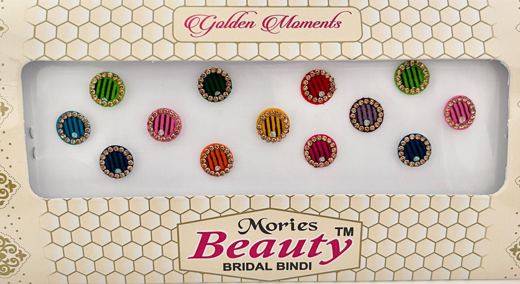 Indian Punjabi Bollywood traditional Fancy Bindi Packets Multicolour