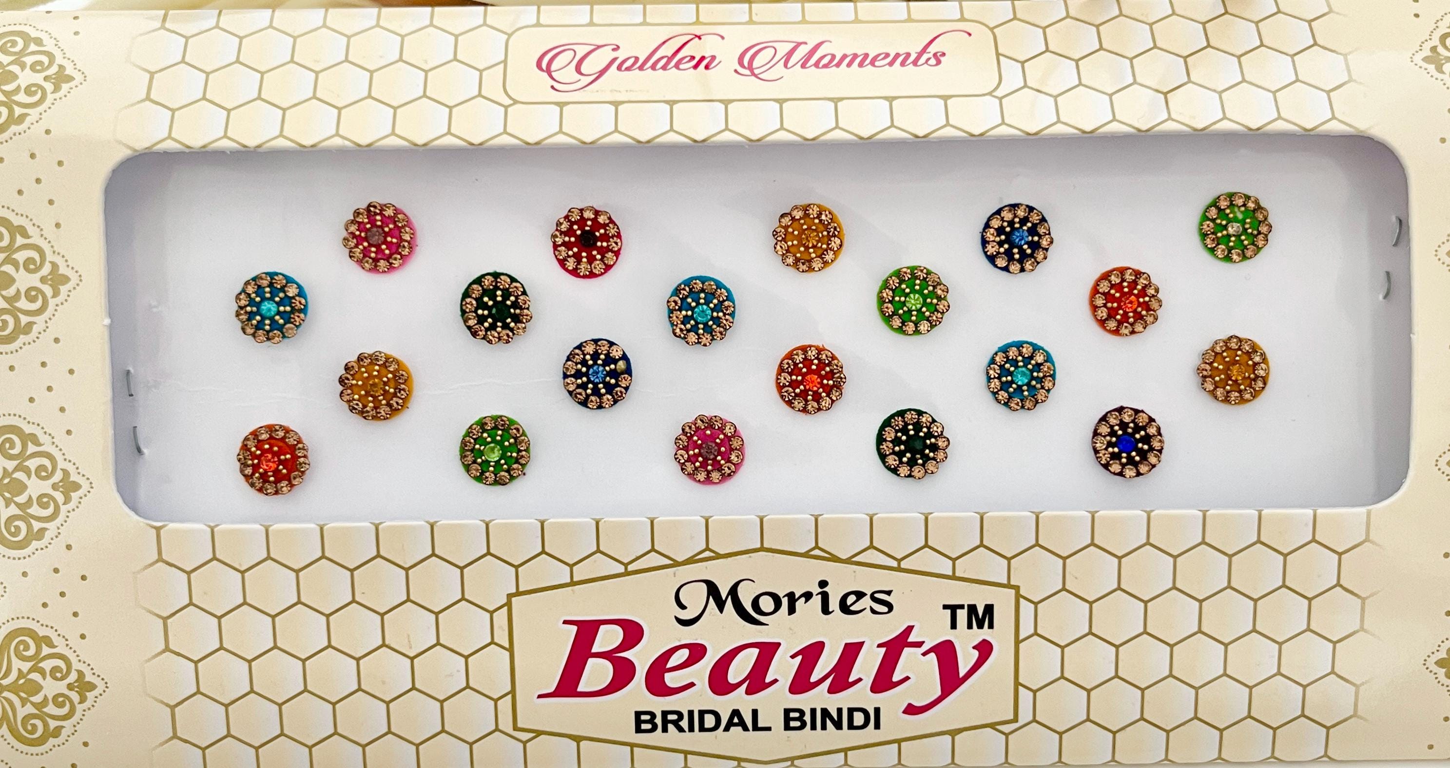 Indian Punjabi Bollywood traditional Fancy Bindi Packets Multicolour
