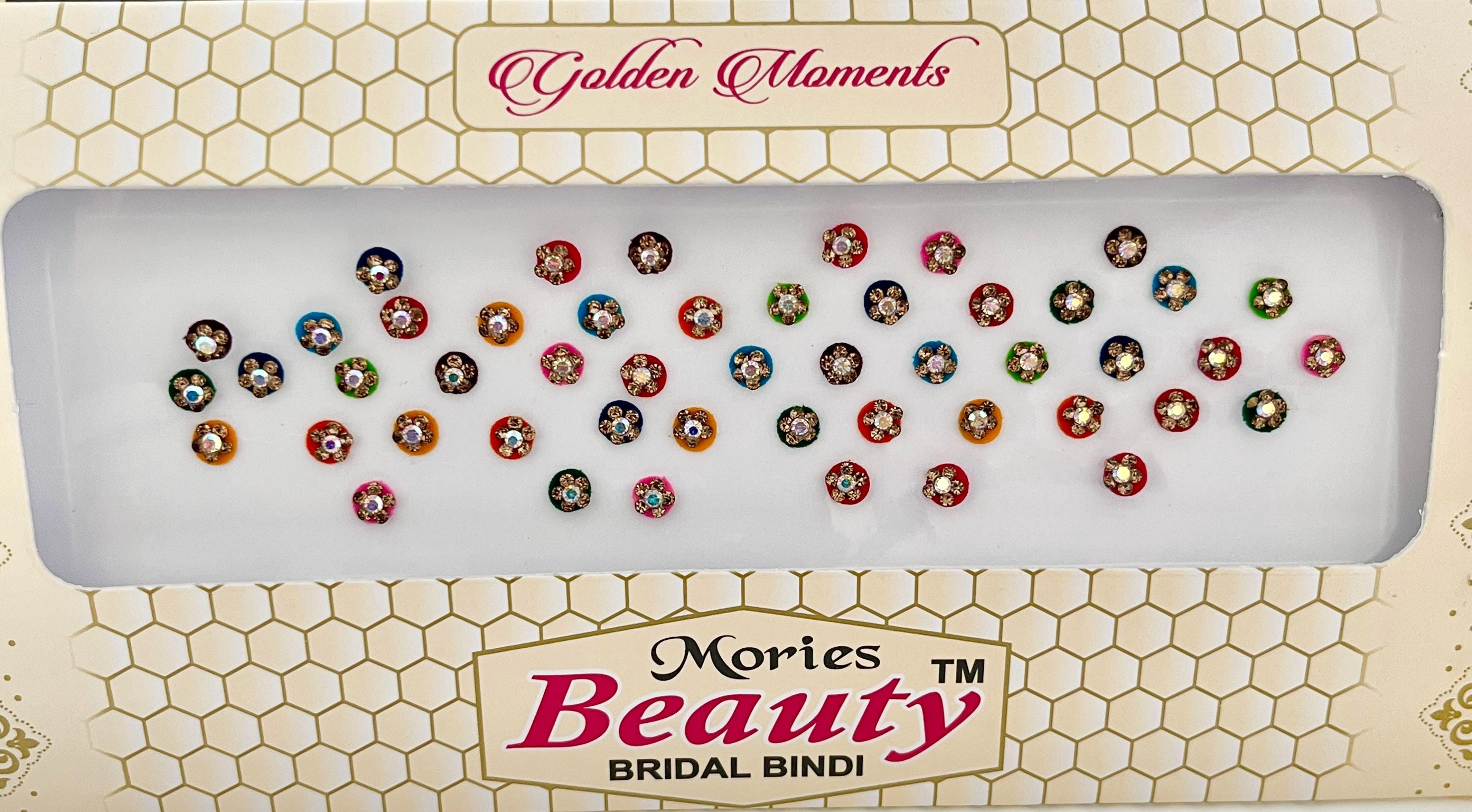 Indian Punjabi Bollywood traditional Fancy Bindi Packets Multicolour