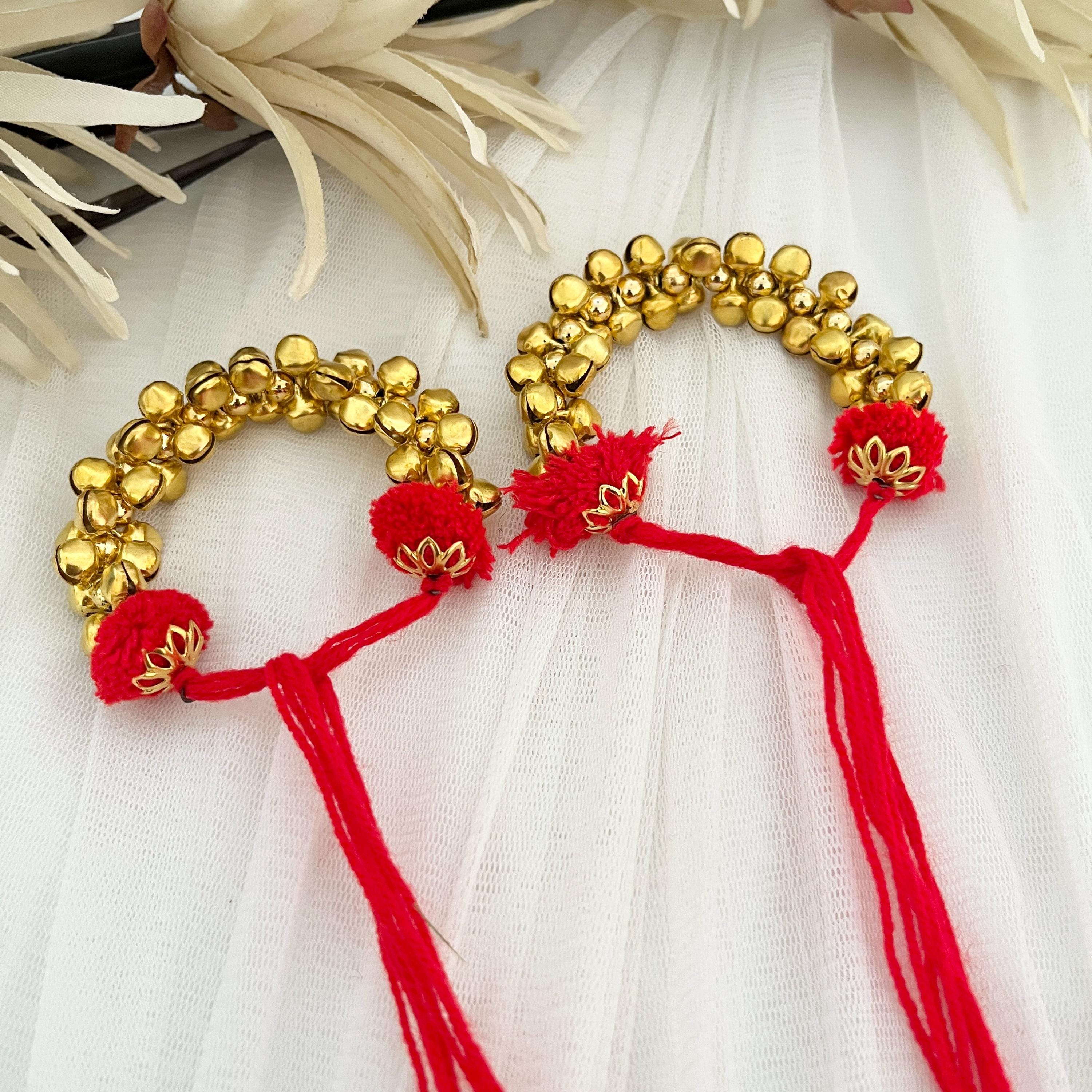 Bracelet Ganney & Atta Mauli Ball Indian Punjabi Wedding Maiyan Ceremony Haldi Ceremony Wedding Momento Favours Gift Fancy Gane Gaanas