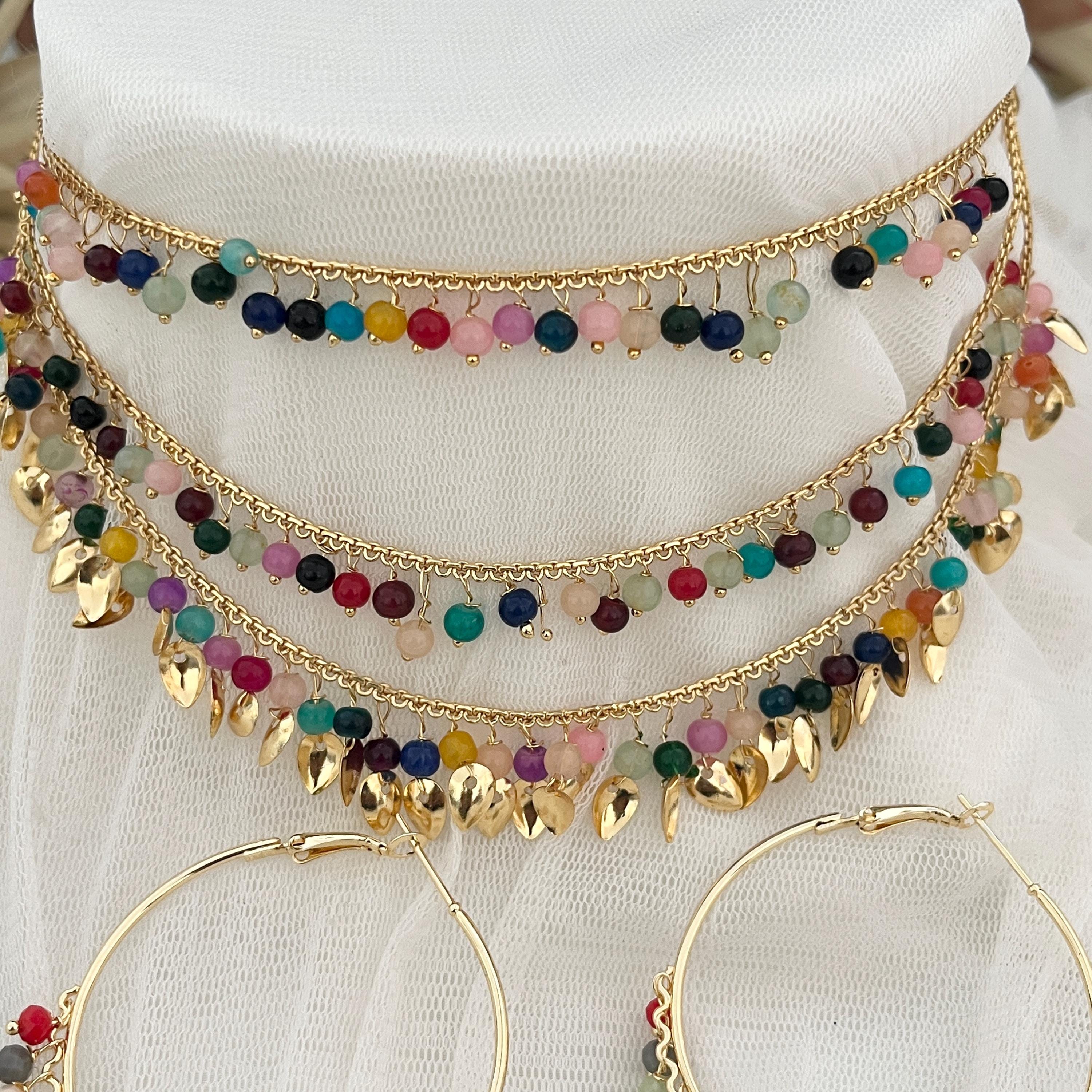 Gold Choker set,Pearl Choker Set jadau Jewelry,Punjabi Wedding Jewelry,Pakistani Bridal Jewelry,Hyderabad Jewelry,Patra Gold Traditional Set