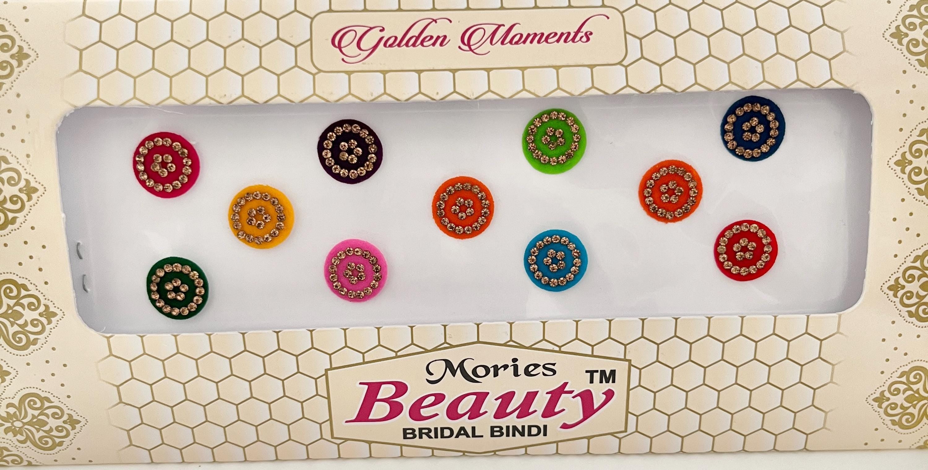 Indian Punjabi Bollywood traditional Fancy Bindi Packets Multicolour
