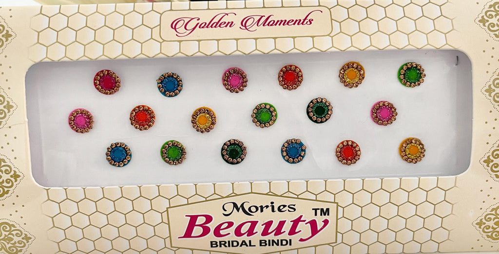 Indian Punjabi Bollywood traditional Fancy Bindi Packets Multicolour