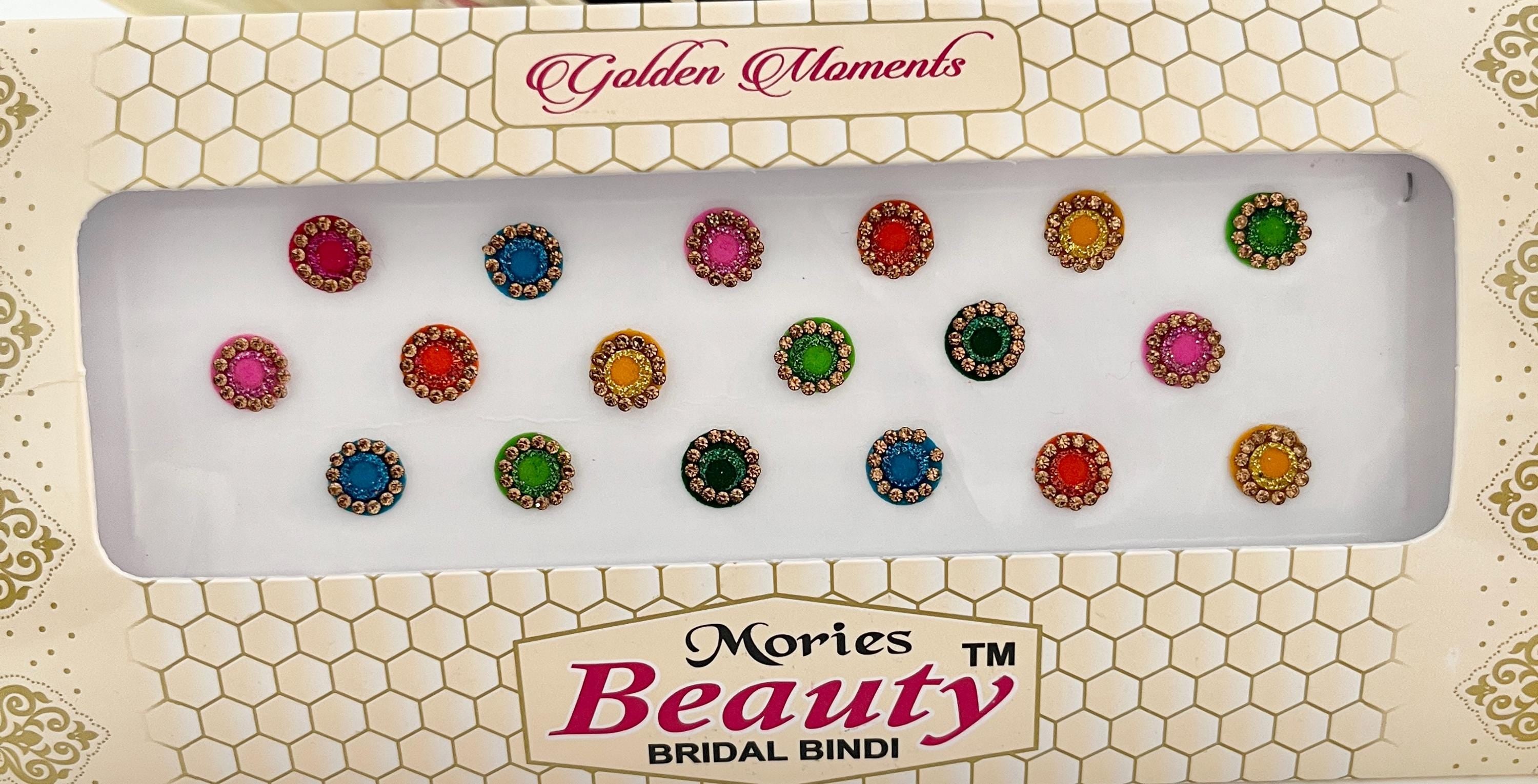 Indian Punjabi Bollywood traditional Fancy Bindi Packets Multicolour