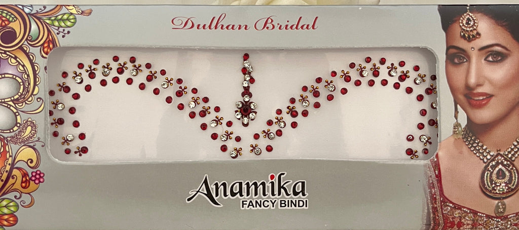 Indian Punjabi Bollywood traditional Fancy Bridal Bindi Packets Multicolour