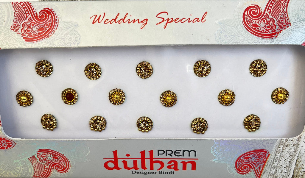Indian Punjabi Bollywood traditional Fancy Bindi Packets Multicolour