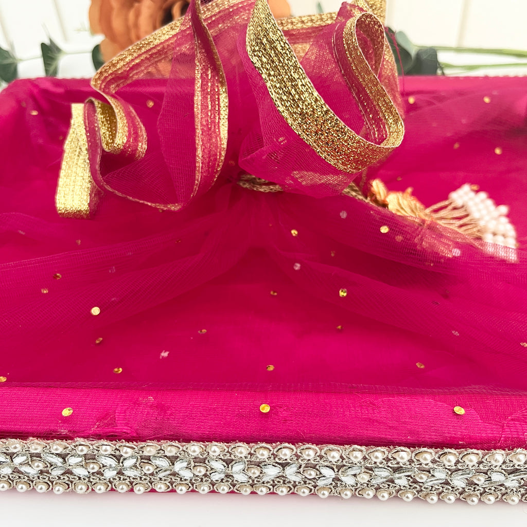 Netted gift hamper for Gifting wedding supplies