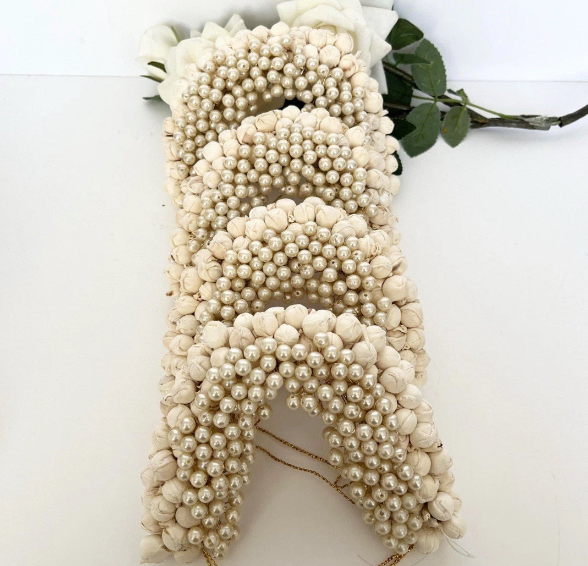 Pear Moon Shaped hair Gajra