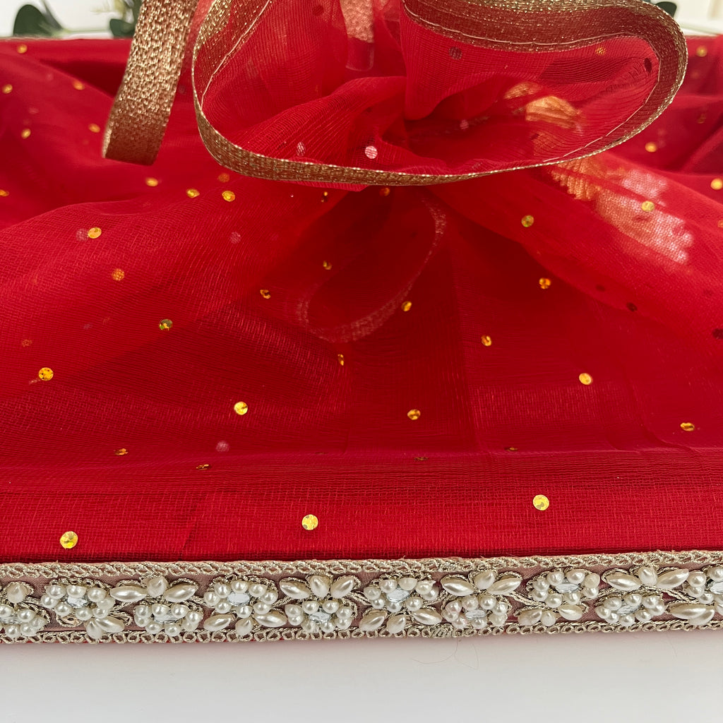 Netted gift hamper for Gifting wedding supplies