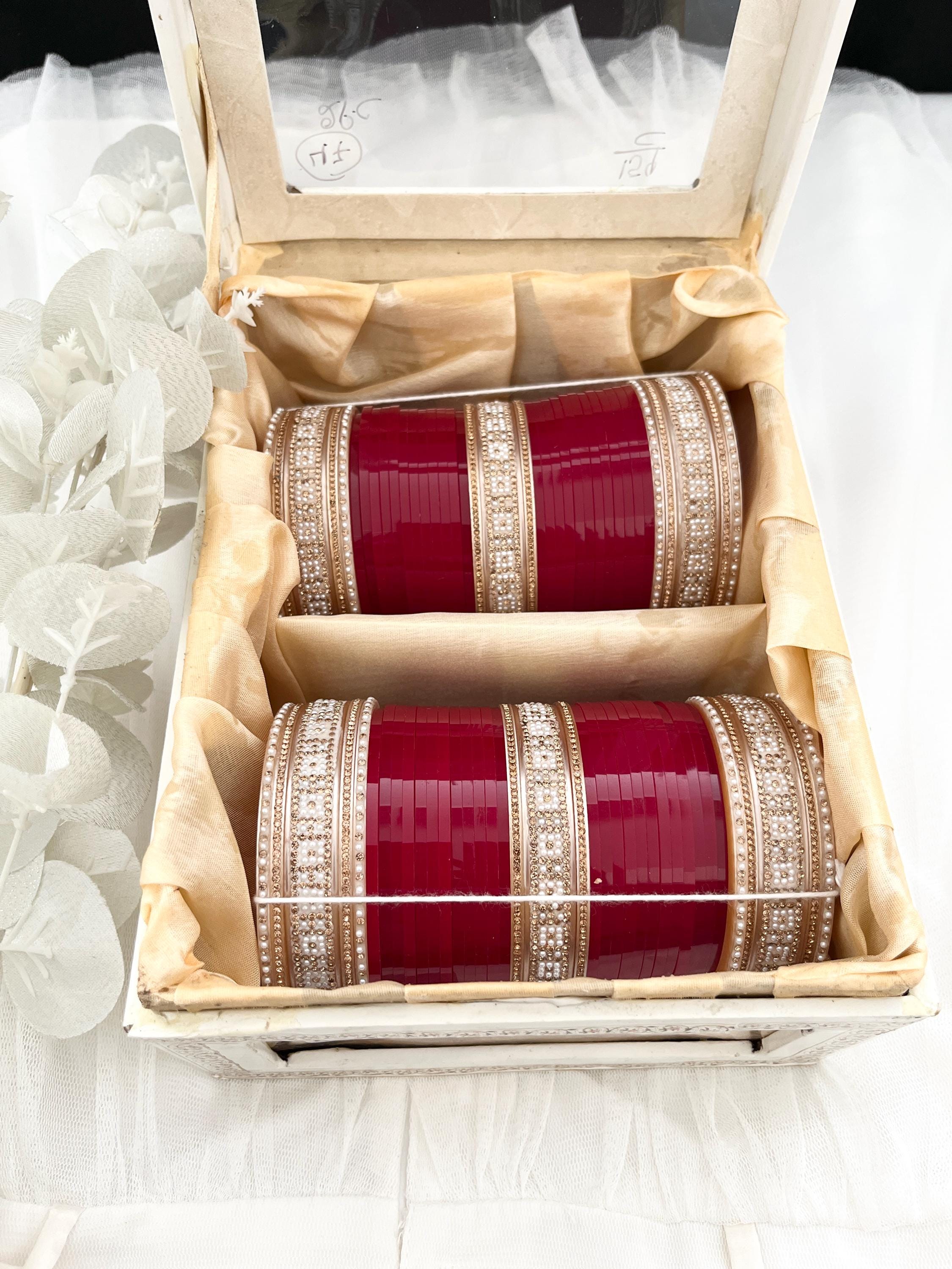 Kundan Bridal Chura: Traditional Indian Wedding Bangles