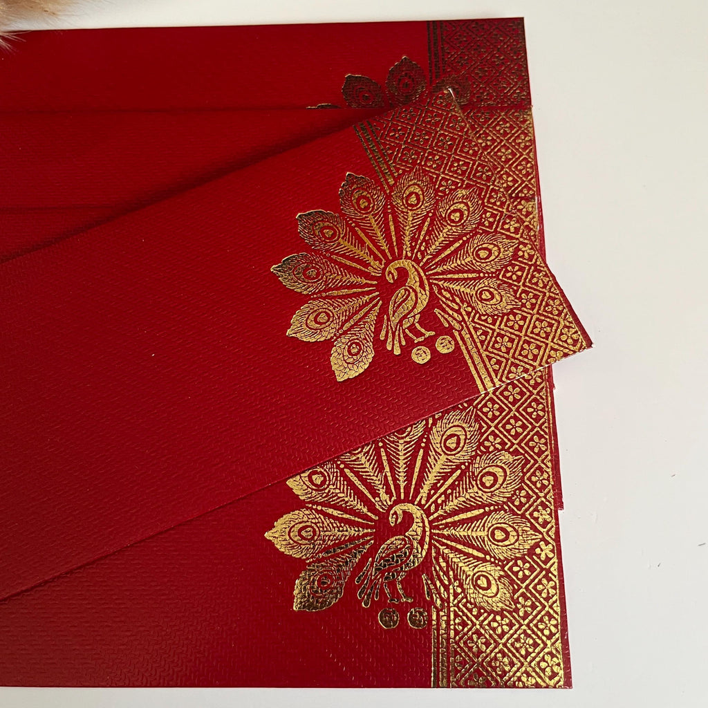Money Envelopes/ Gift Cards/Burgundy Shagun Envelopes/ Money Wallets/ Gold Foil Cards/Wedding Invitations
