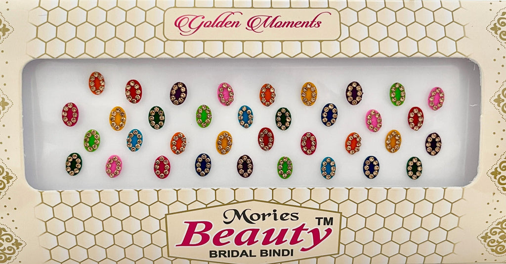 Indian Punjabi Bollywood traditional Fancy Bindi Packets Multicolour