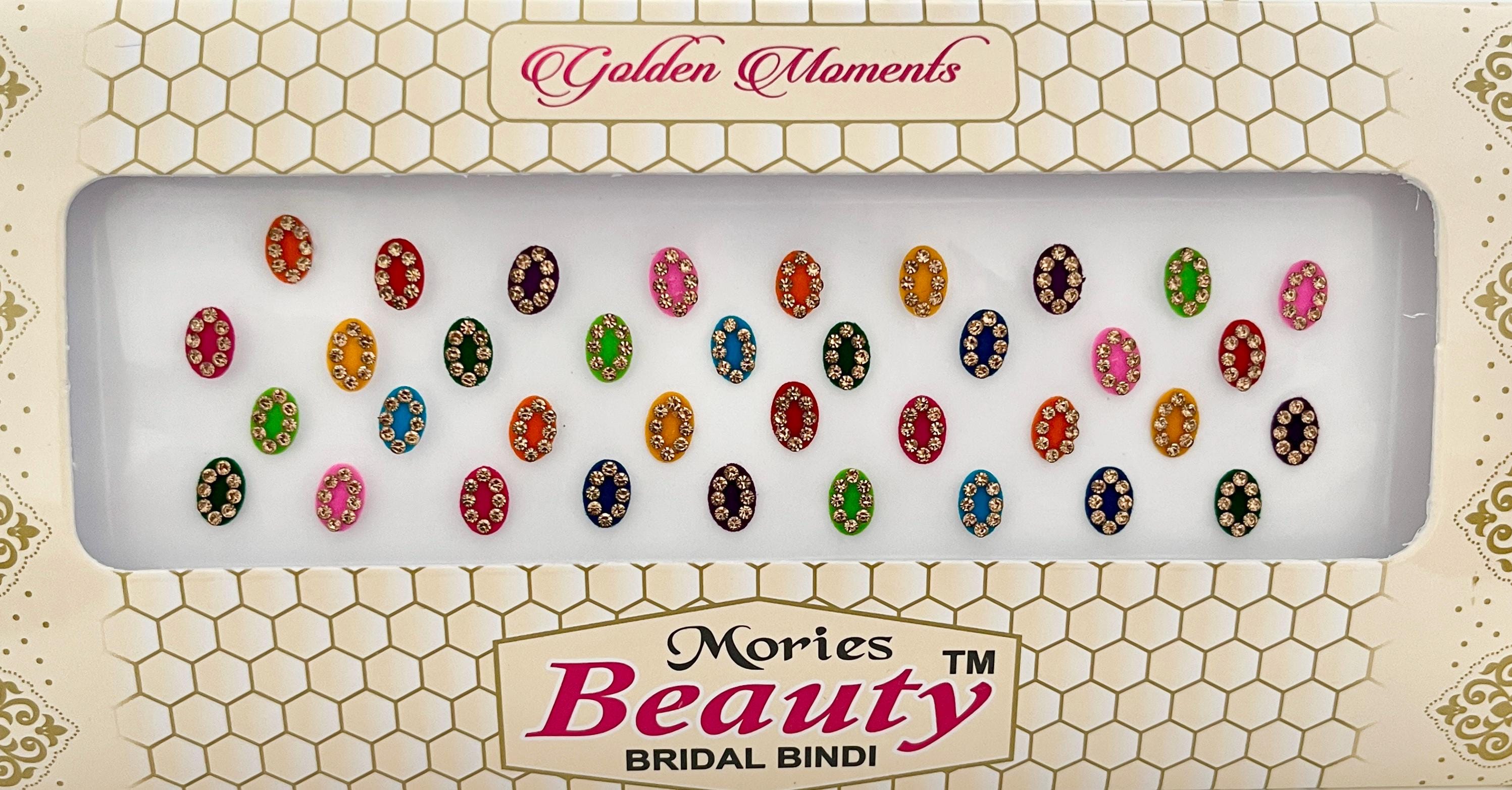 Indian Punjabi Bollywood traditional Fancy Bindi Packets Multicolour