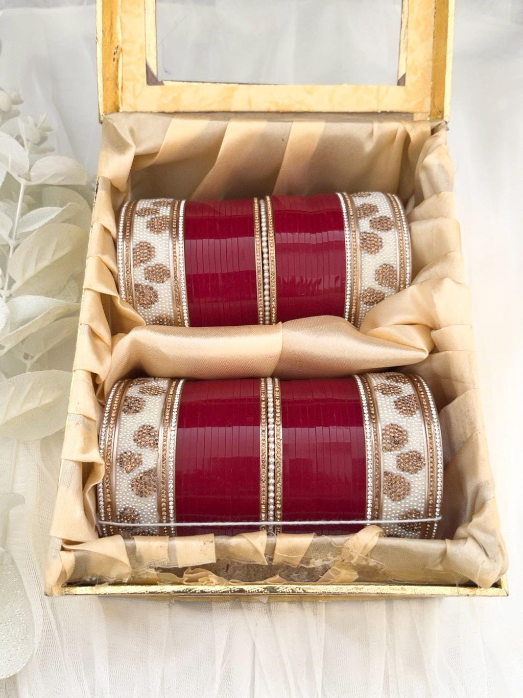 Kundan Bridal Chura: Traditional Indian Wedding Bangles