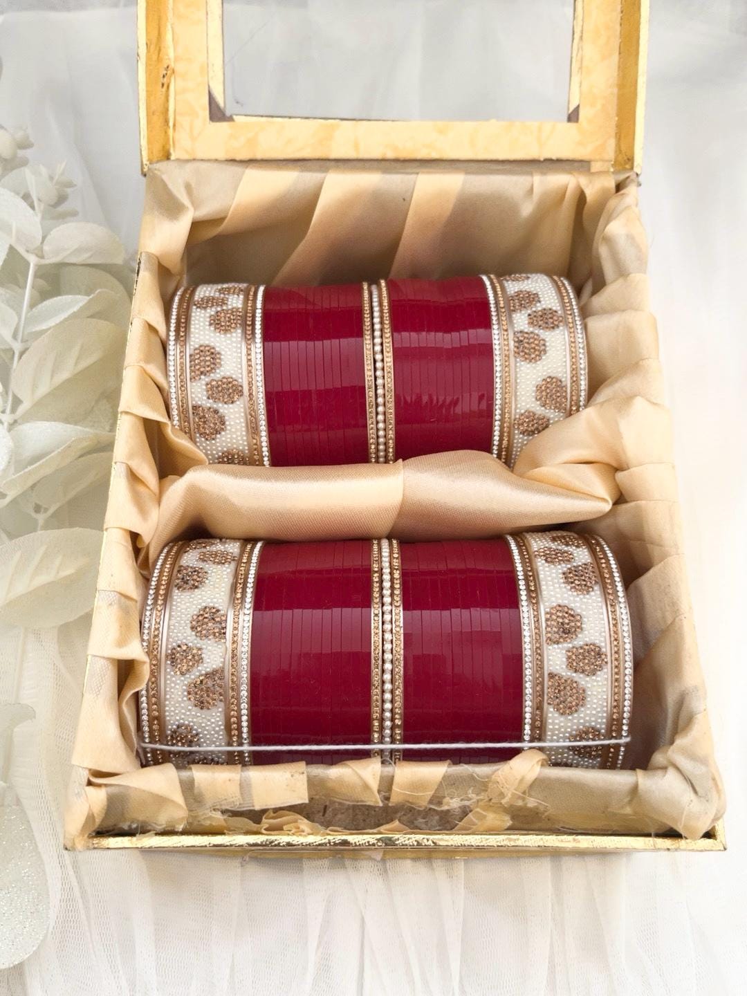 Kundan Bridal Chura: Traditional Indian Wedding Bangles