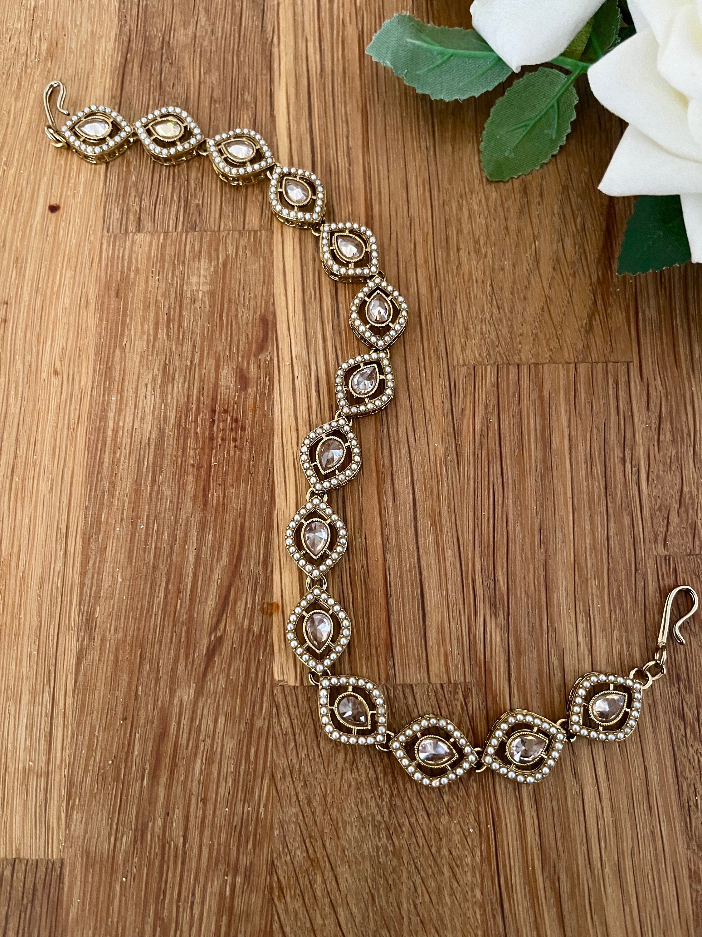 Mathapatti/Sheeshphool/Polki Kundan/Fine Kundan/High Quality/Bridal Jewelry/Bollywood/Shish Patti/Indian Bridal Jewelry/Pakistani Bridal