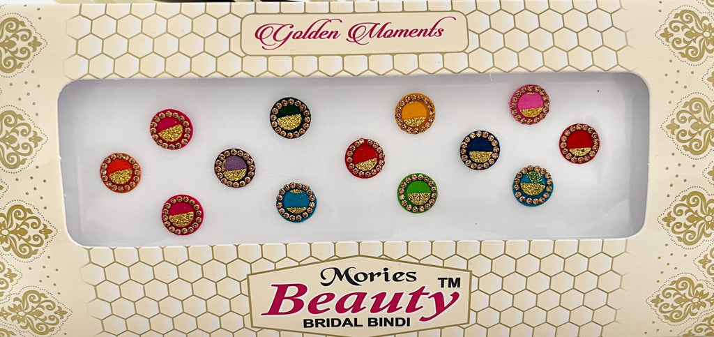 Indian Punjabi Bollywood traditional Fancy Bindi Packets Multicolour