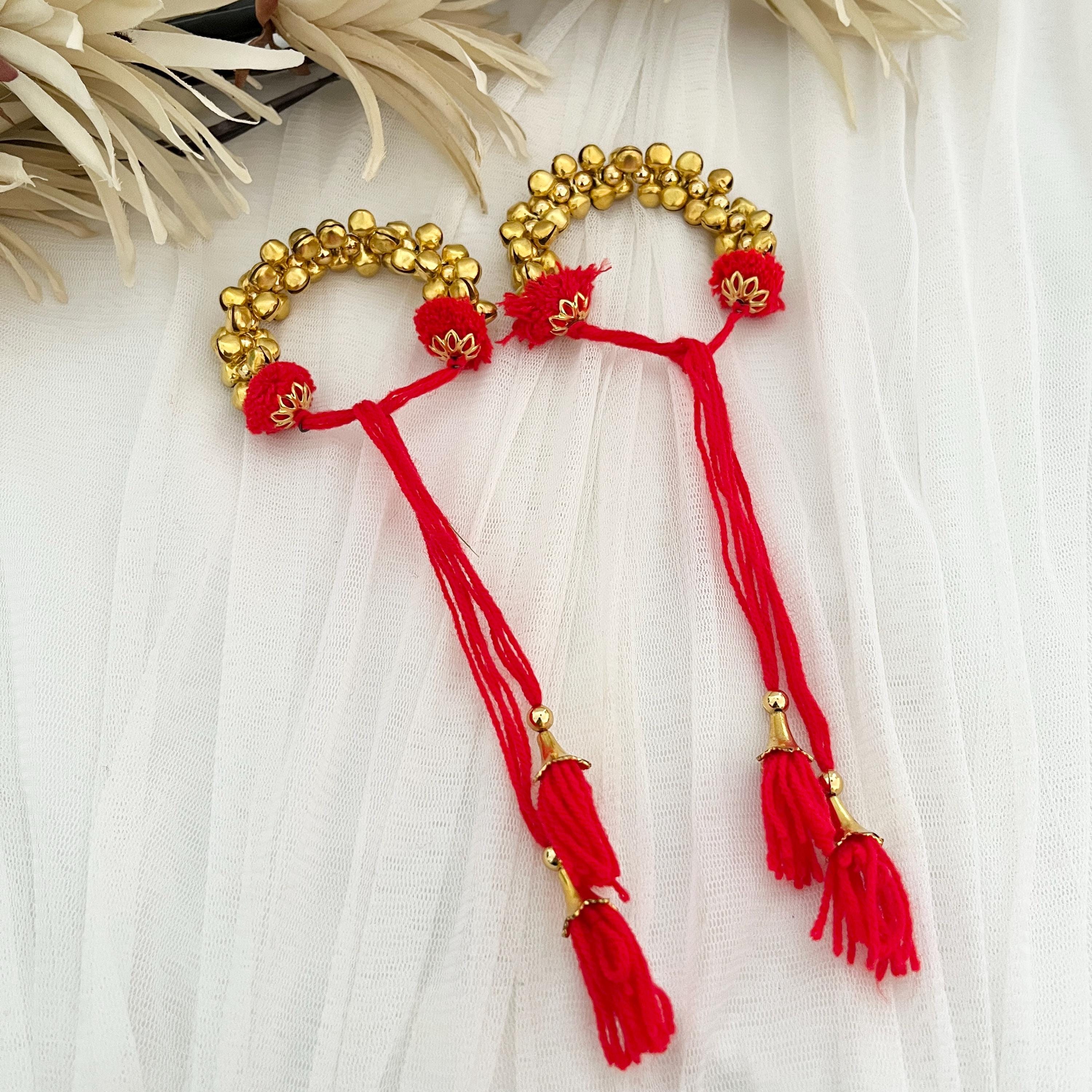 Bracelet Ganney & Atta Mauli Ball Indian Punjabi Wedding Maiyan Ceremony Haldi Ceremony Wedding Momento Favours Gift Fancy Gane Gaanas