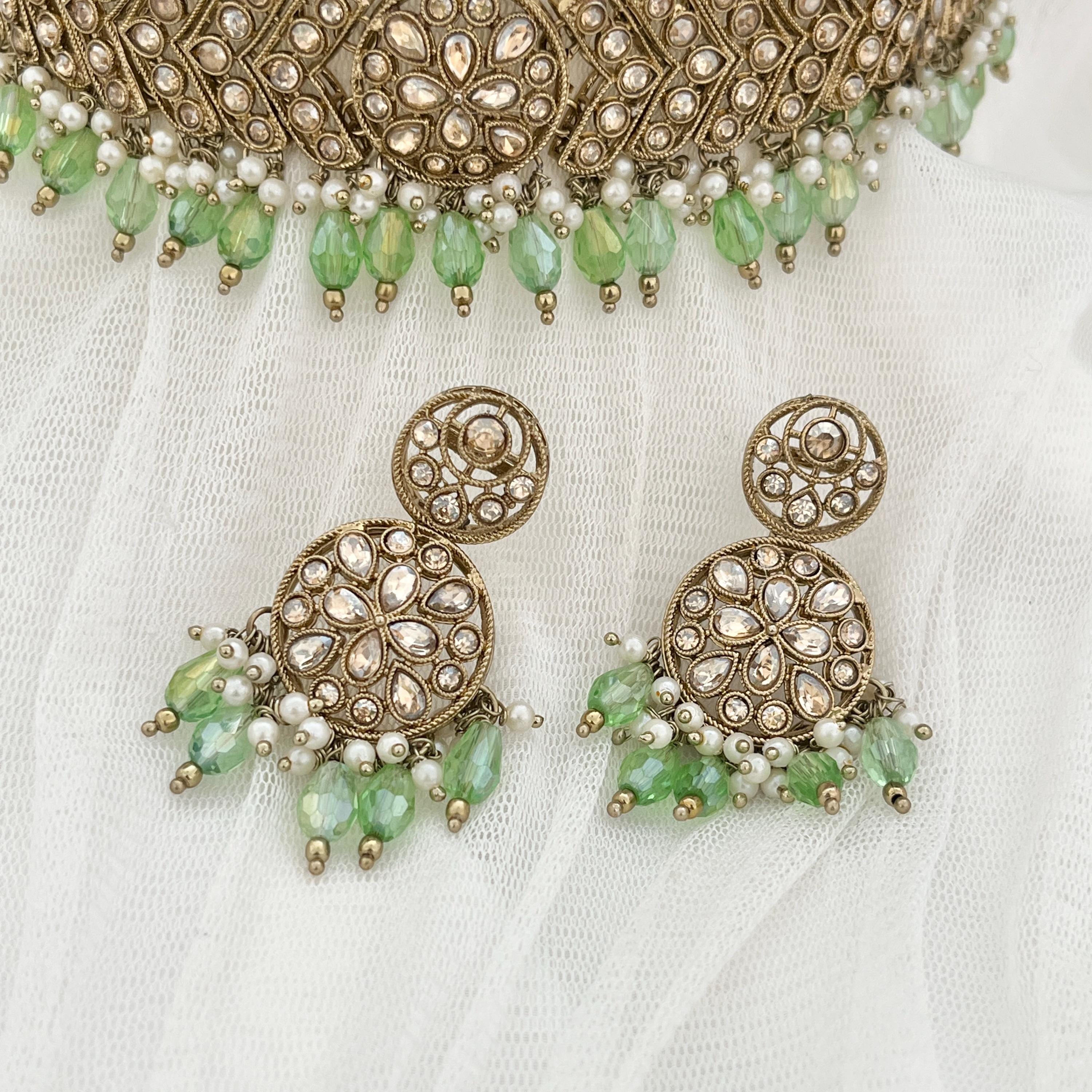 Indian Jewellery, Choker Polki Necklace, Indian Bridal Sets, Pakistani Jewellery, Bollywood