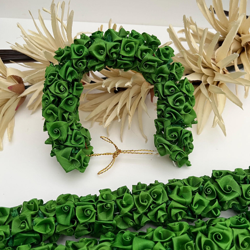 Reusable Gajra Hair Tiara: Foam Fabric Indian Dance Accessory