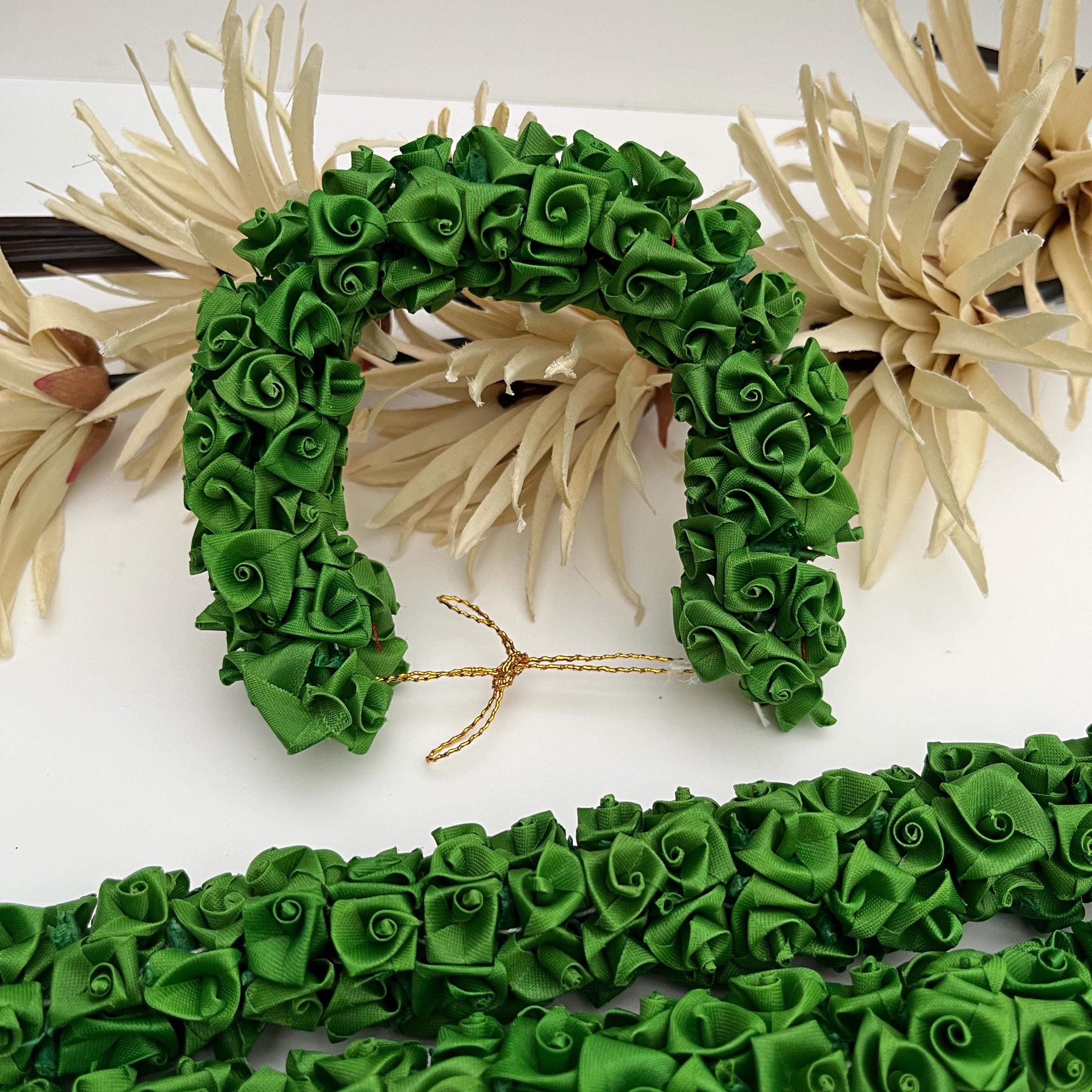 Reusable Gajra Hair Tiara: Foam Fabric Indian Dance Accessory