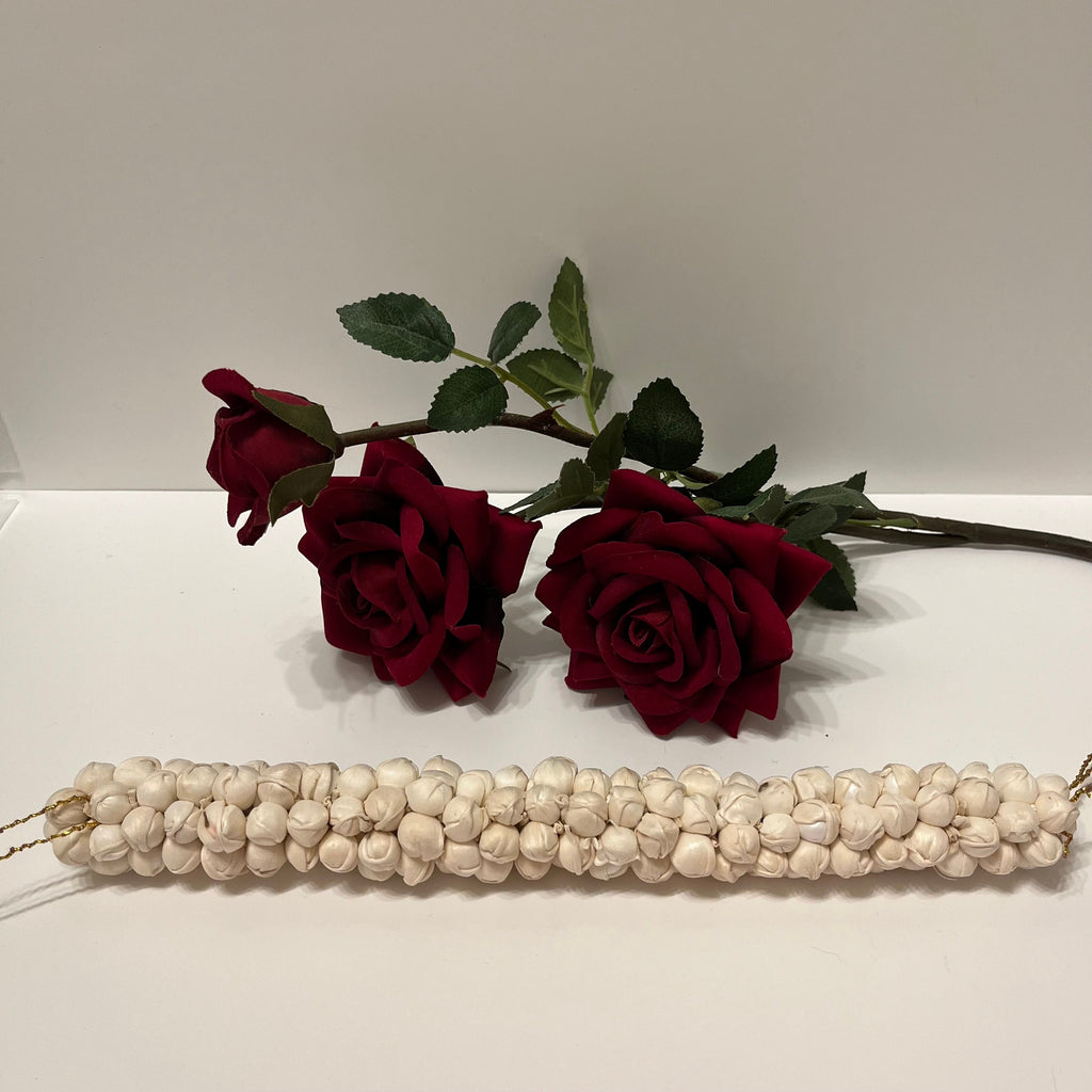 Resuable Gajra hair accessories tiara, made of foam fabric. Bharatanatyam / kuchipudi dance / weddings/ events/ bride / hair accessories