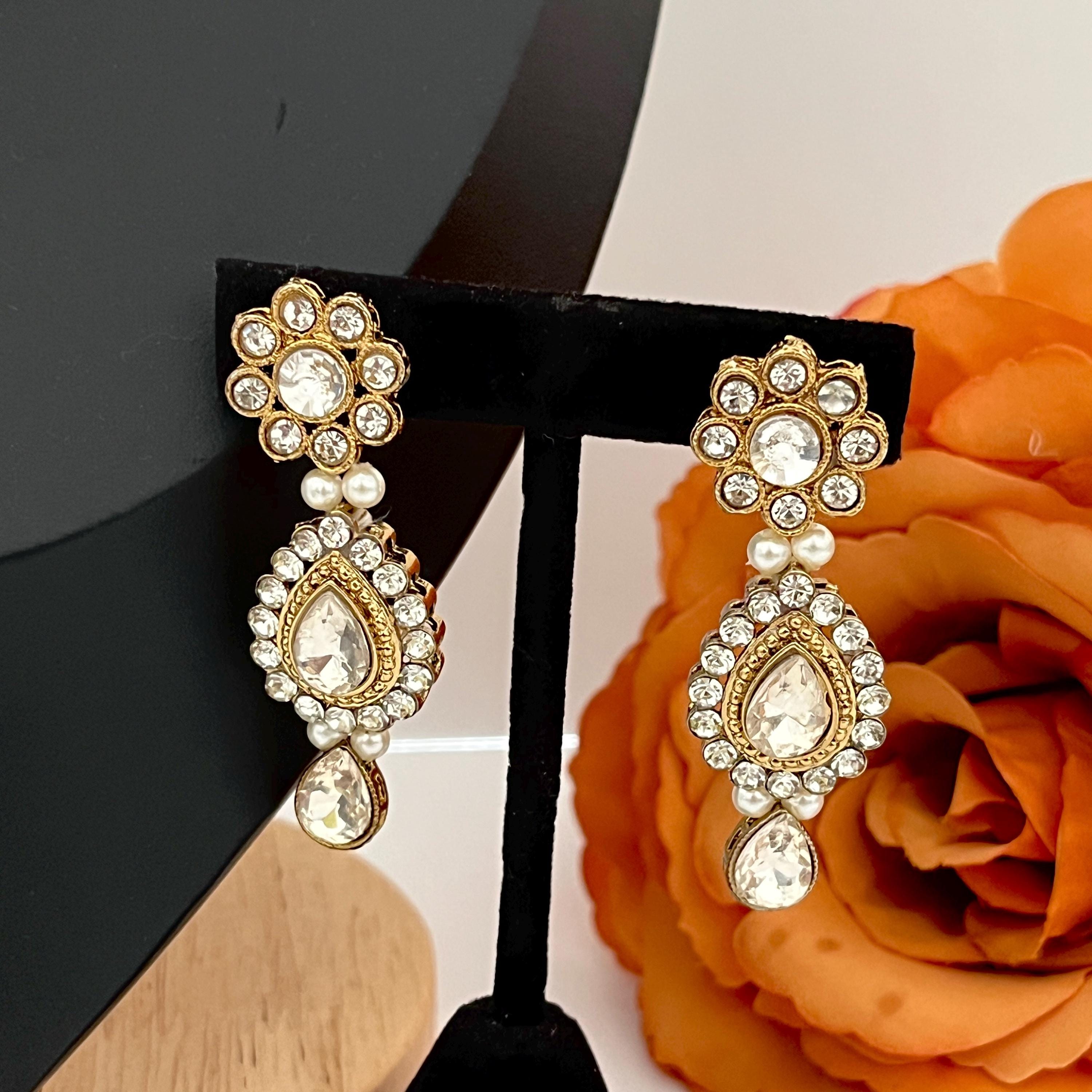 Indian Jewellery, Choker Polki Necklace, Indian Bridal Sets, Pakistani Jewellery, Bollywood, Reverse AD Jewellery