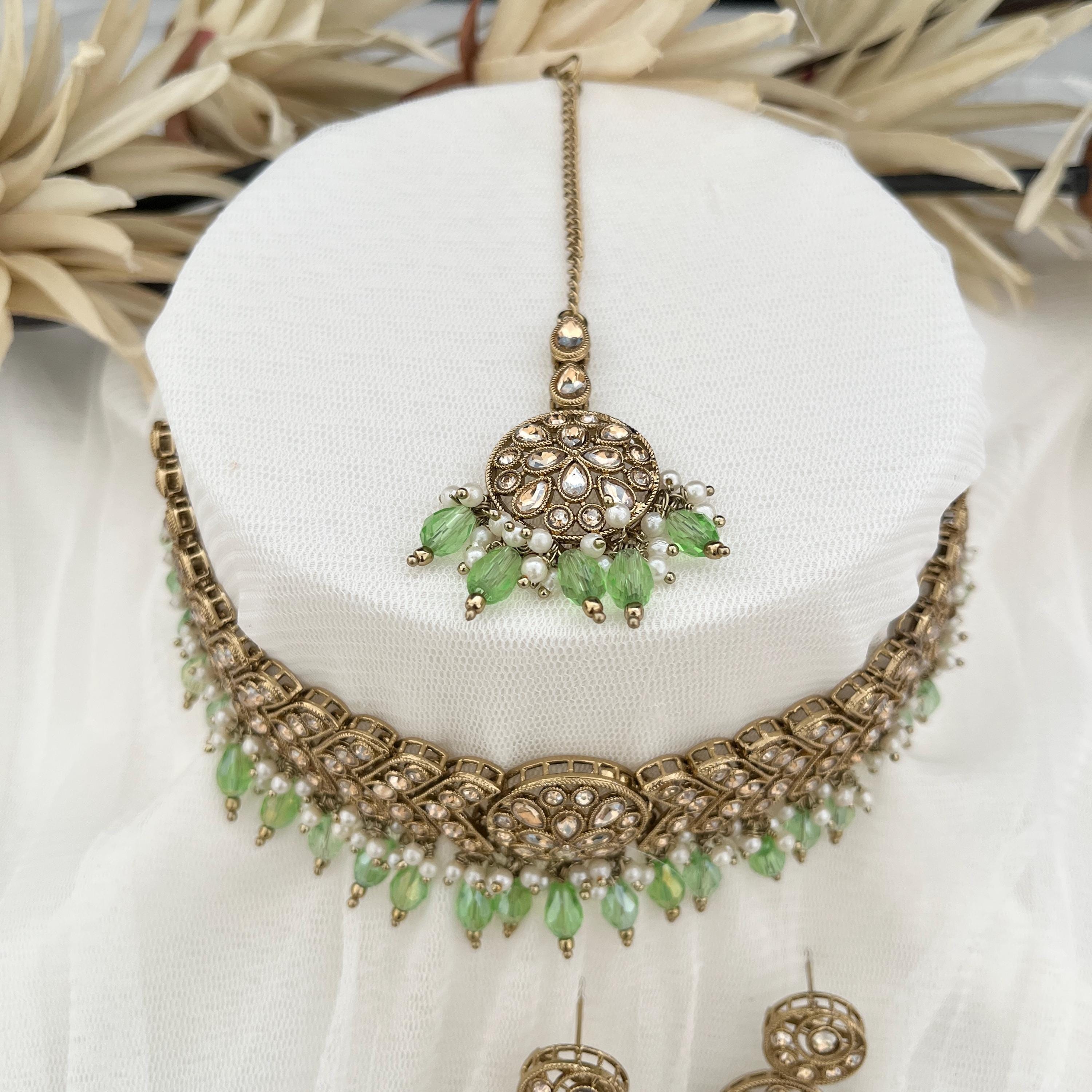 Indian Jewellery, Choker Polki Necklace, Indian Bridal Sets, Pakistani Jewellery, Bollywood